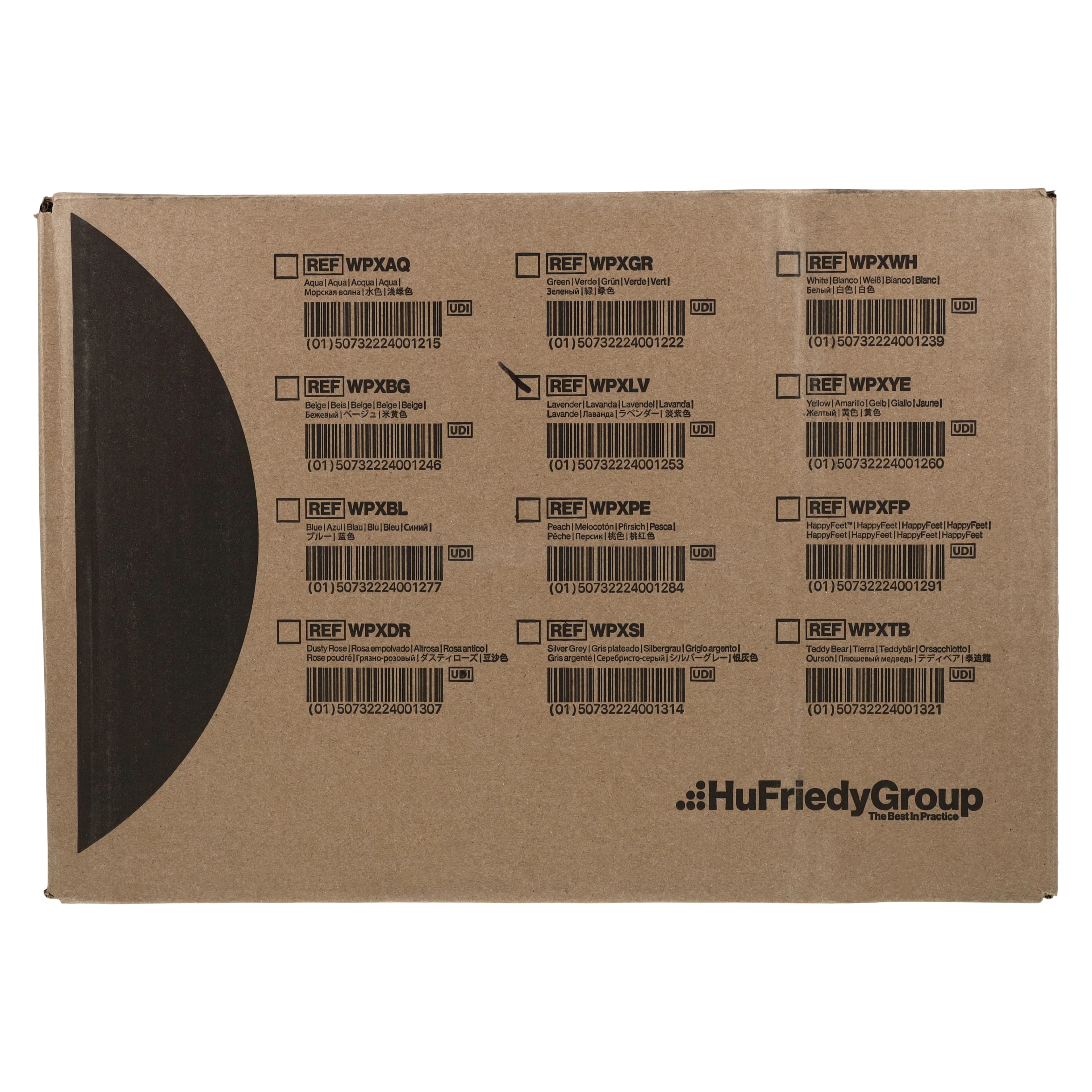 Crosstex Polyback Patient Bibs, 3-Ply Paper/1-Ply Poly, Lavender, 13" x 19", 500/Case, WPXLV thumbnail 2