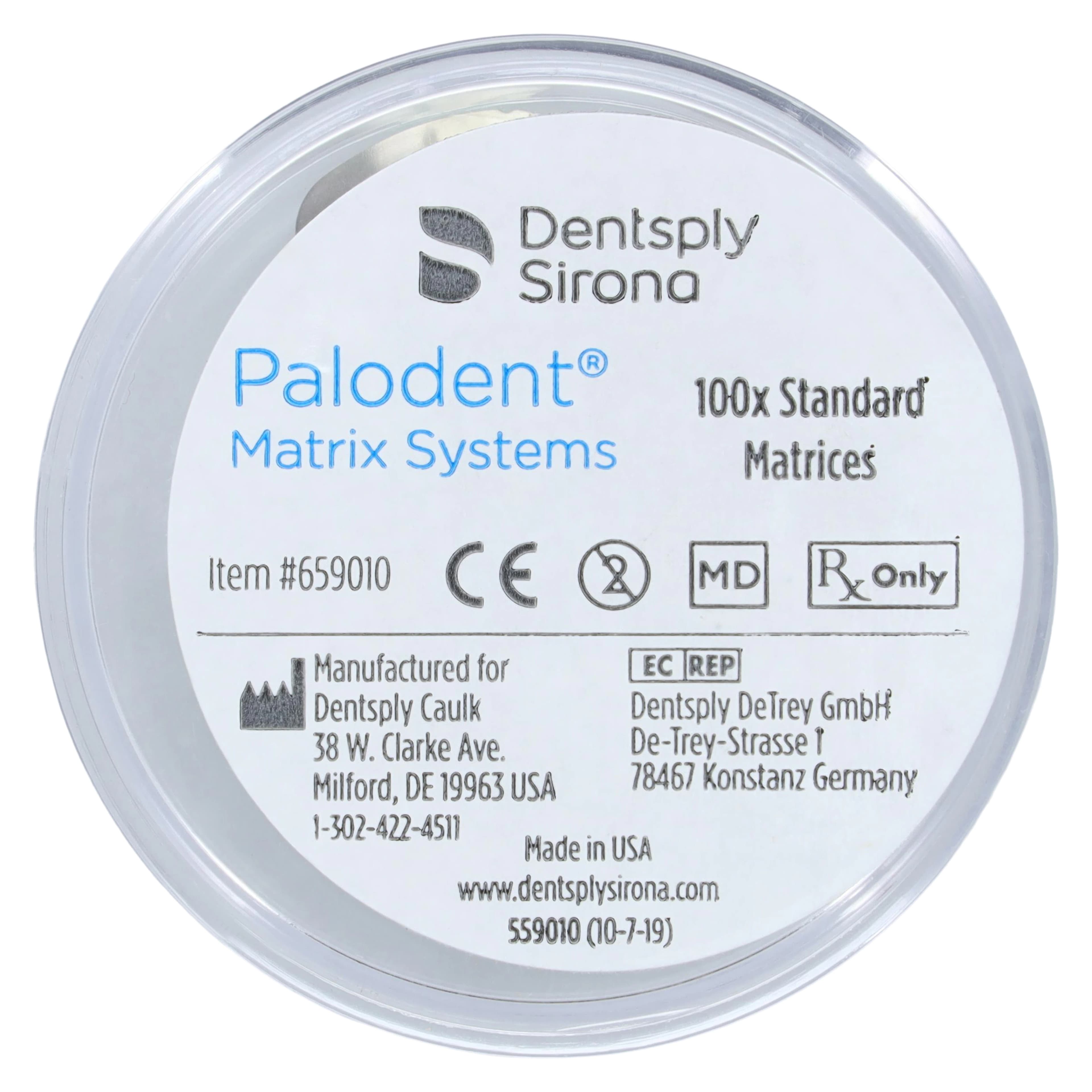 Palodent Sectional Matrix System Standard Matrices Refill, 100/Pk, 659010 thumbnail 3