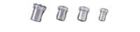 Plasdent Disposable Evacuation Canister, Model 2200, 2-3/4"W x 3-5/8"H, Internal Threads, 12/Box, DC8-2200 - Disposable Canisters 2200 2 3/4 x 3 5/8 (12) - Image 1