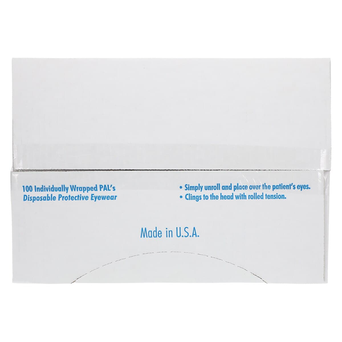 Protect-A-Lens Disposable Protective Eyewear, Clear Lens, 100/Box, 900C-100 thumbnail 3