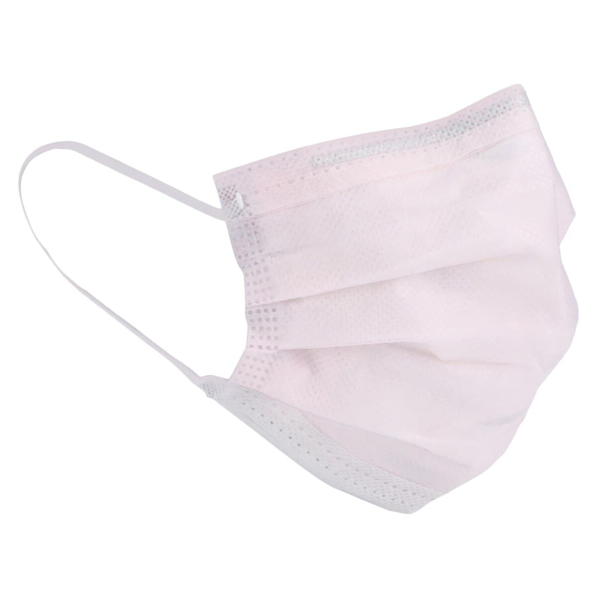 Crosstex Isofluid Plus Earloop Face Mask, ASTM Level 1, Pink, 50/Box, GPLUSPK thumbnail 3