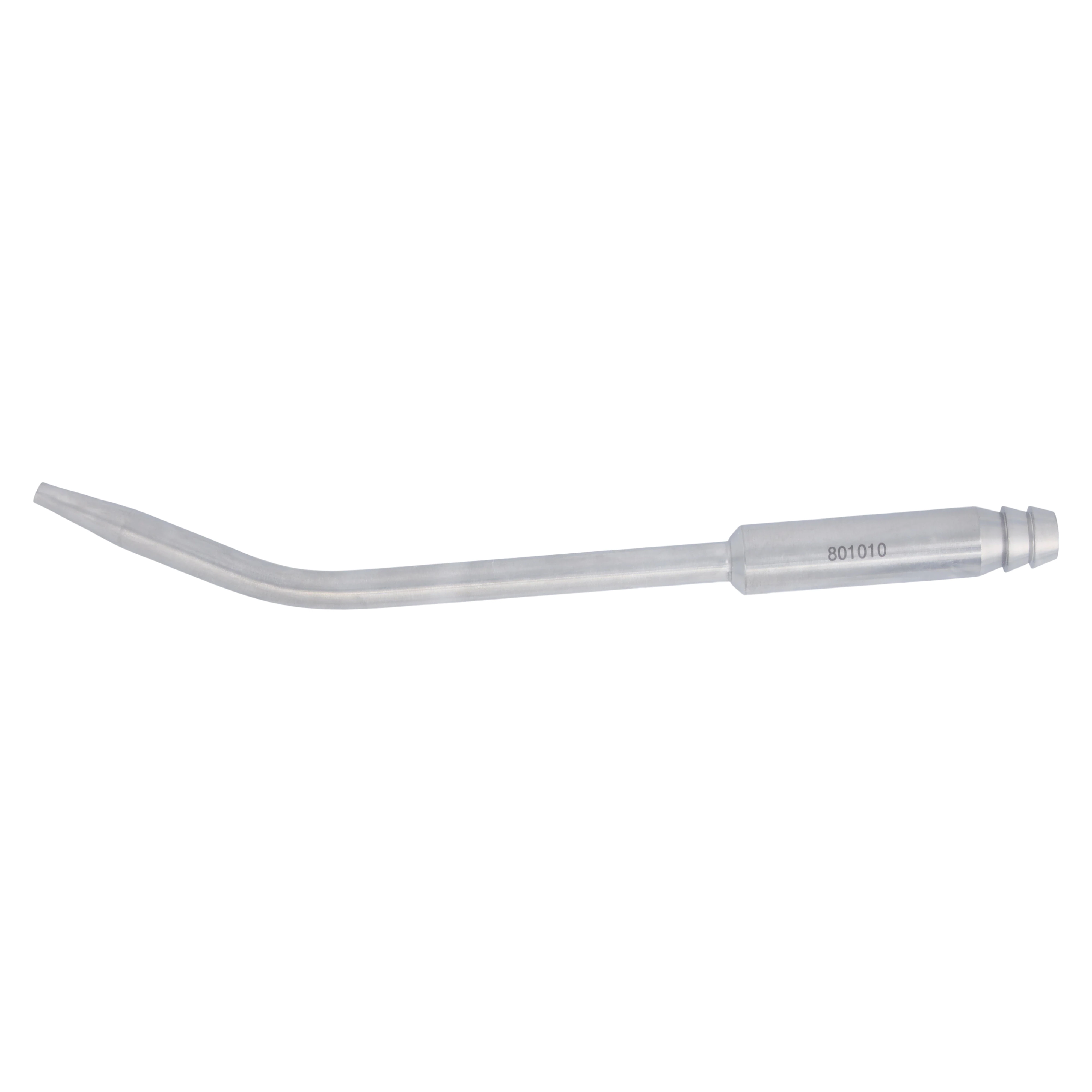 Vista Apex Appli-Vac Surgical Aspirator Tip, 2.5 mm Opening, 1/4" Stainless Steel, 6" Length, Tapered Tip, Large Tube, 1/Pkg, 46P2A - Stainless Steel Tips – Tapered Tip, Large Tube, 1/Pkg - 46P2A - Image 1