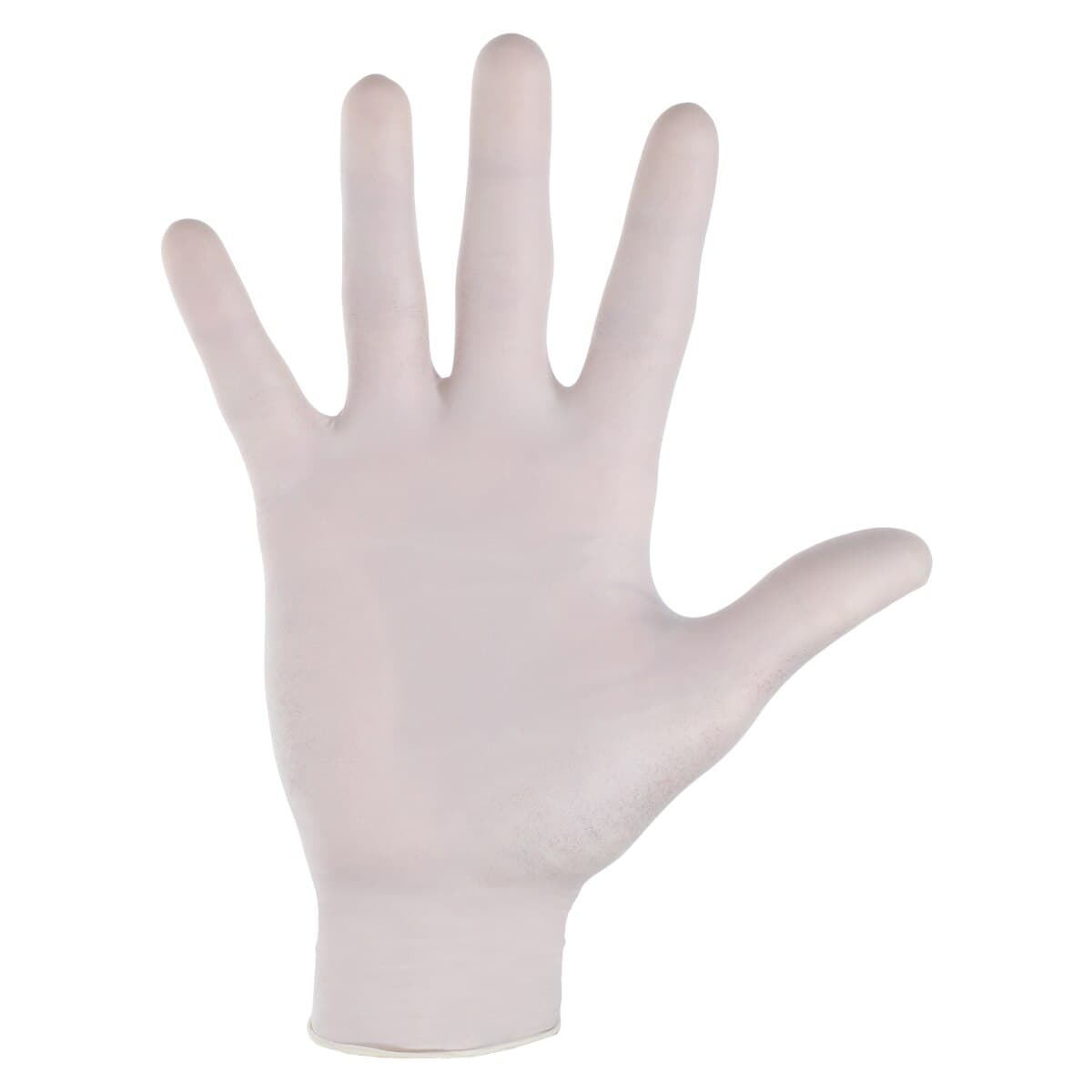 Cranberry Sigma Powder Free Latex Exam Gloves, Large, White, 100/Box, CR5818 thumbnail 3
