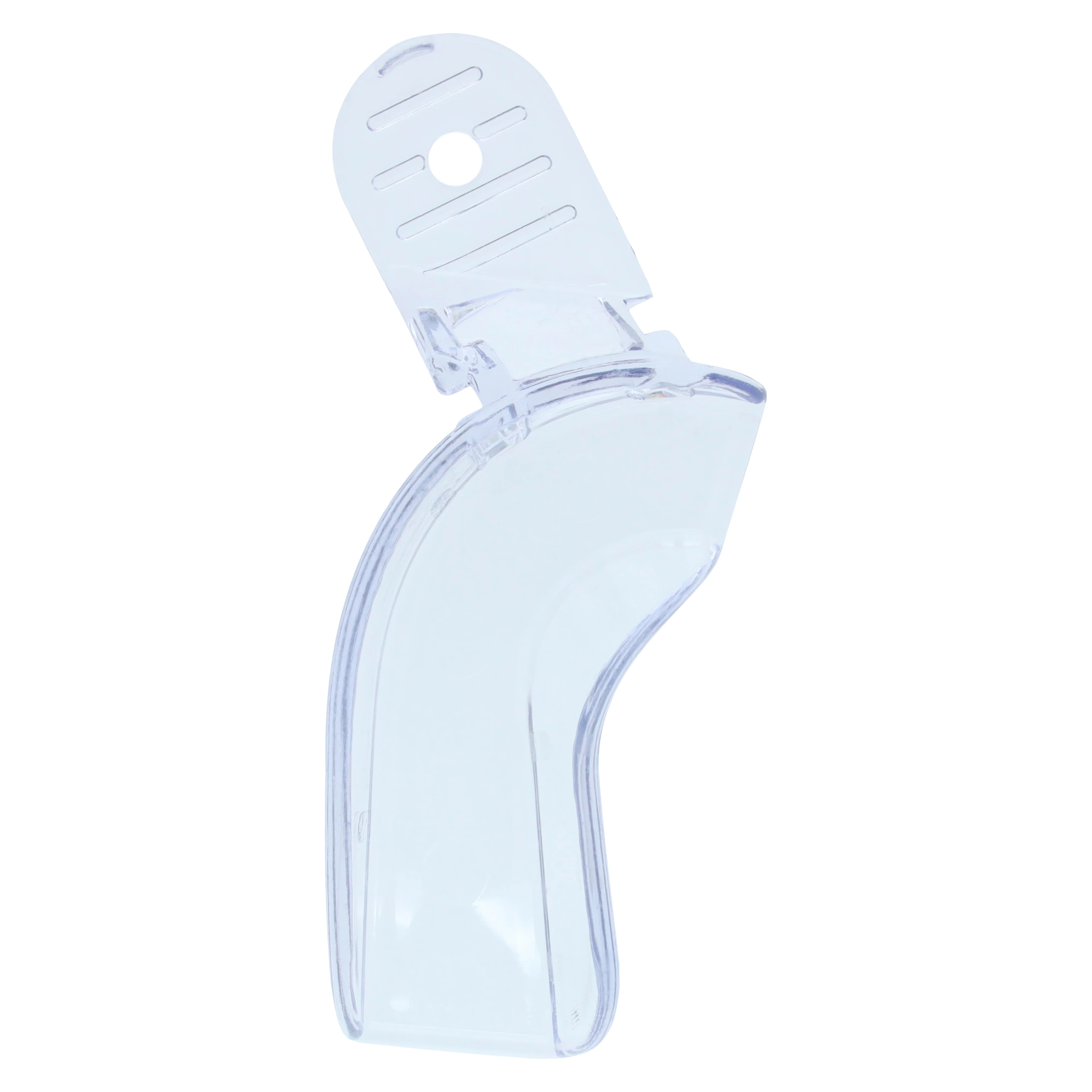 Crystal Tray Disposable Impression Tray, Solid Quadrant Upper Left/Lower Right, Clear, 12/Pkg, 01S9 thumbnail 2