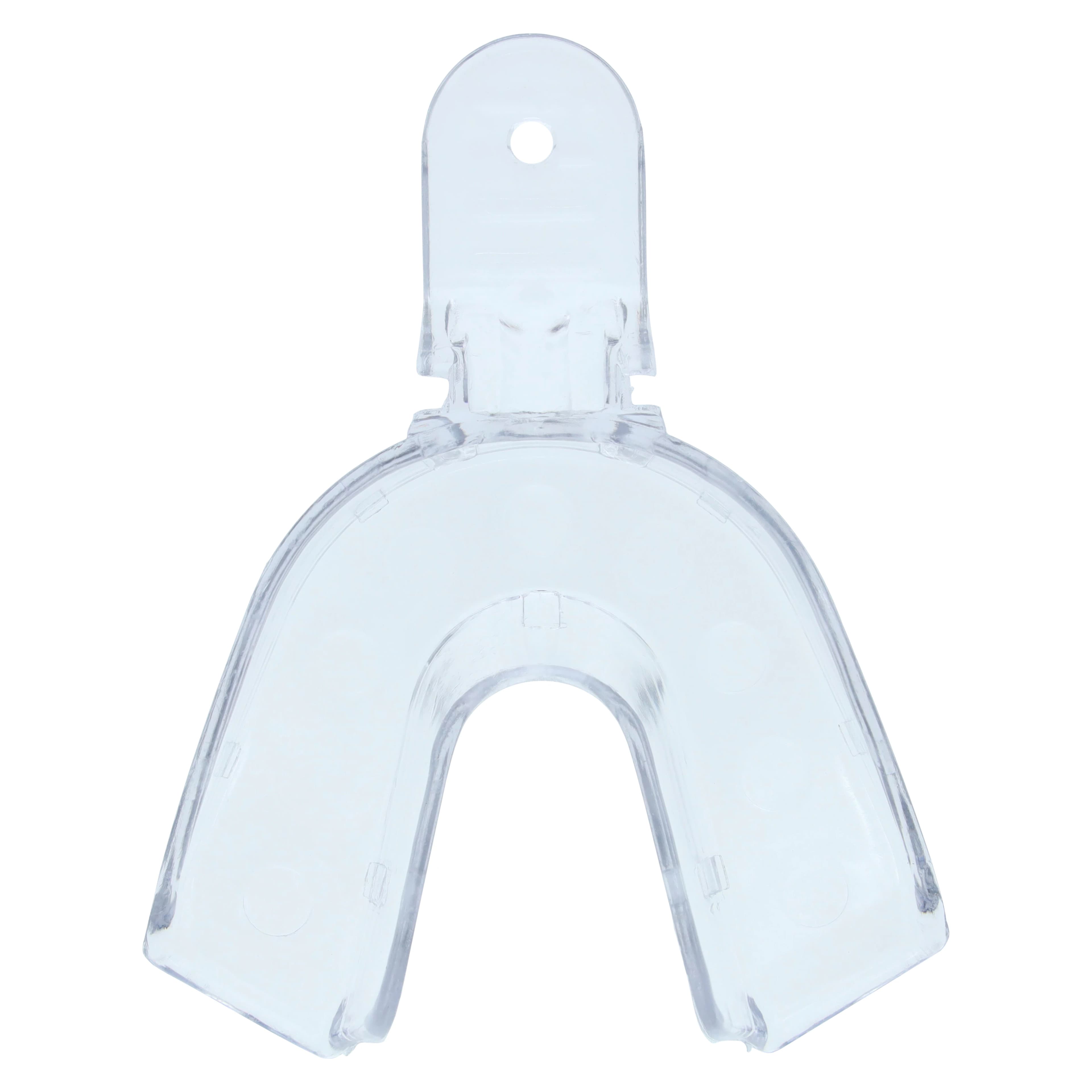 Crystal Disposable Impression Tray, Full Arch Lower, Small, Solid (Non-Perforated), 12/Pkg, 07S9 thumbnail 2