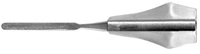 A. Titan Instruments Straight Periotome Tip Narrow (P2), Stainless Steel, Each - Straight Periotome Tip Narrow - Image 1