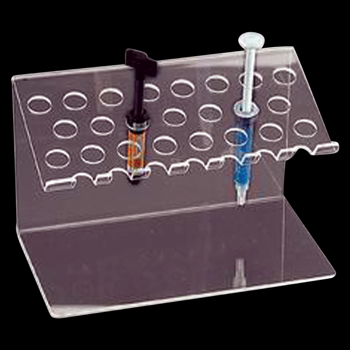 Plasdent Composite Material Organizer, Large, Clear, 30-Syringe Capacity, 1/Pk, 1209 - Composite Material Organizer, 30-Syringe Capacity, Large, Clear, 1/Pk, 1209 - Image 1