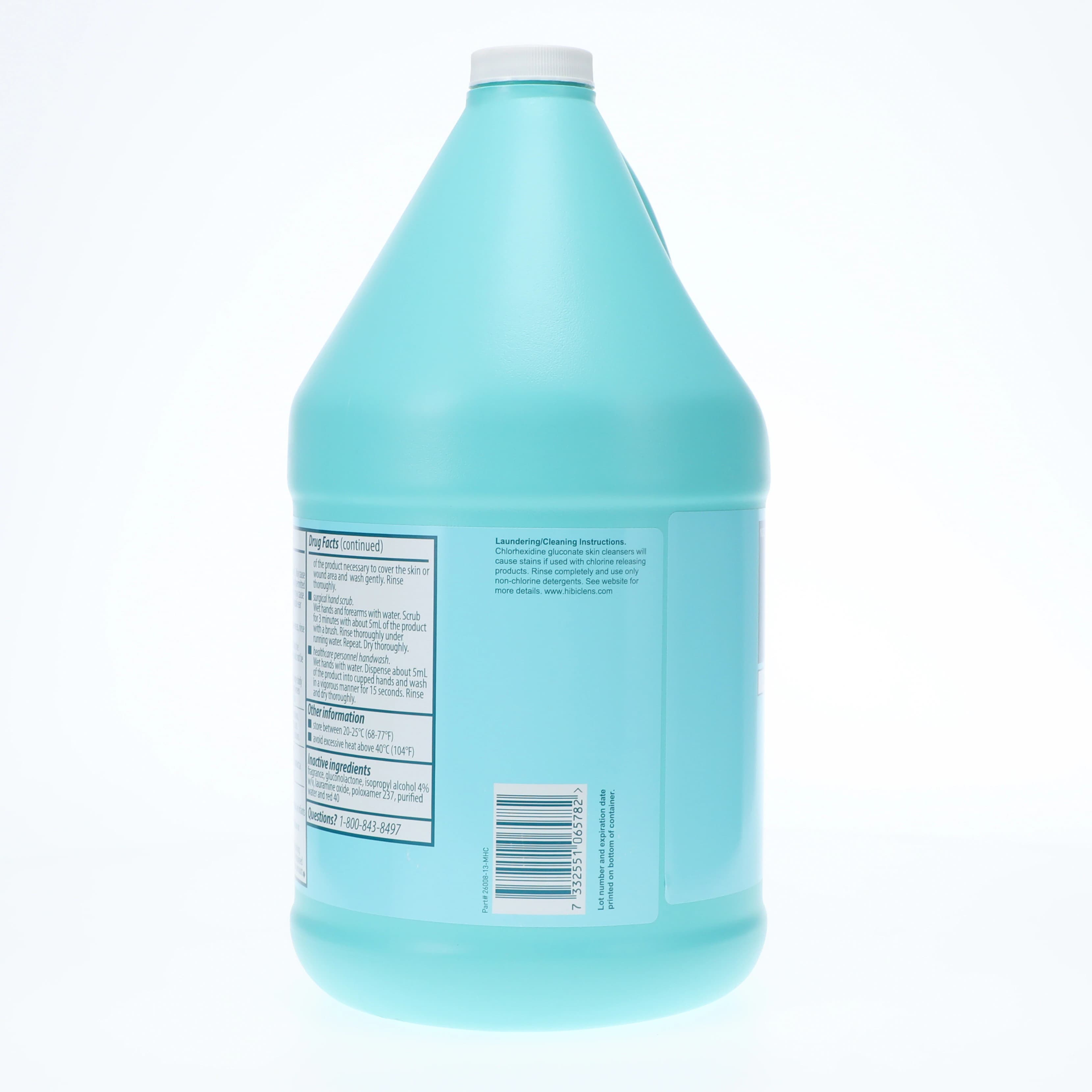 Hibiclens Antimicrobial Antiseptic Skin Cleanser, 4% Chlorhexidine Gluconate, 1 Gallon Bottle, Floral Scent thumbnail 3
