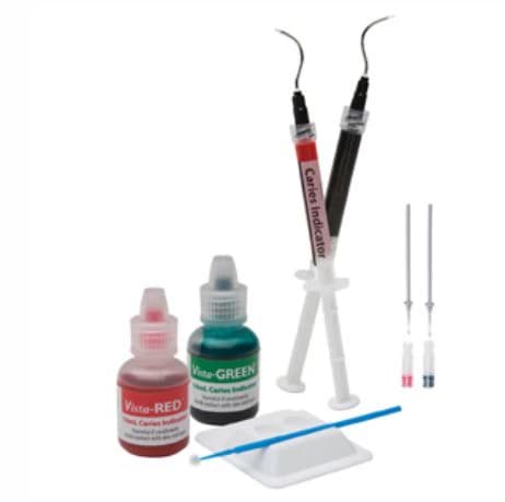Vista Apex Caries Indicator Refill Value Pack, Red, 1.2 mL Prefilled Syringes, 4/Box, 502705 - Refill Value Pack Red 1.2 ml Syringes 4/Box 502705 - Image 1