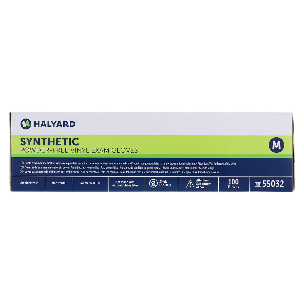 Safeskin PF Vinyl Examination Gloves, Powder Free, Non-Sterile, Medium, Clear thumbnail 5