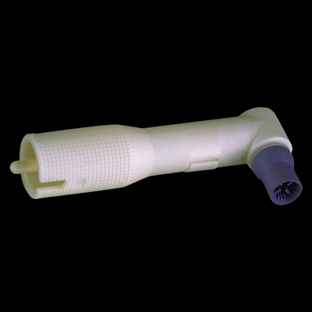 Allpro Disposable Prophy Angle with Soft Nonlatex Prophy Cup, Purple, Square Ribbed & Webbed, 90°, 100/Pack, 801-100 - Disposable Prophy Angles with Nonlatex Prophy Cups - Soft, Purple, Square Ribbed & Webbed - Image 1