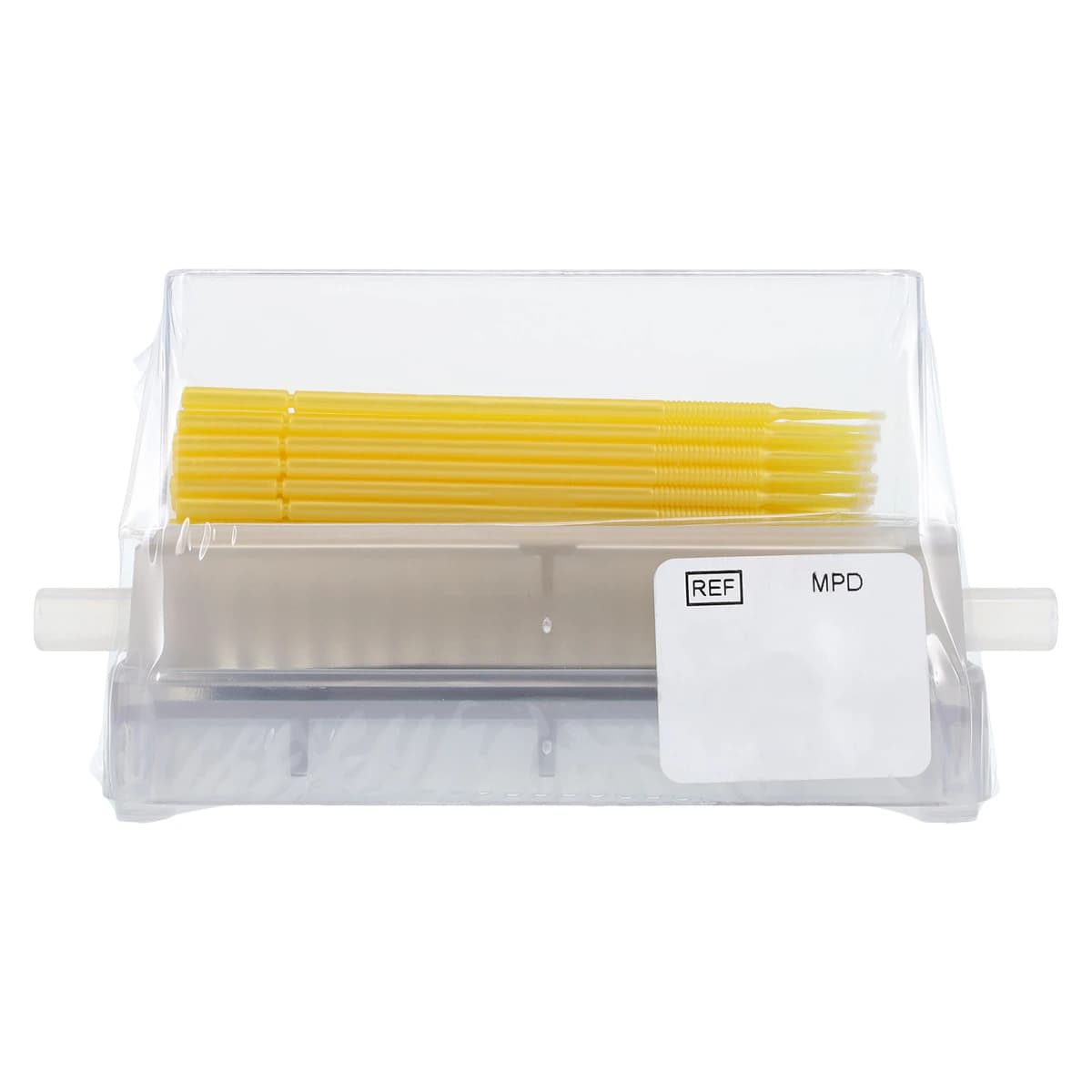 Microbrush Plus Dispenser Kit, Fine (1.5 mm) Yellow Applicators, 50/Bx, MPD thumbnail 3