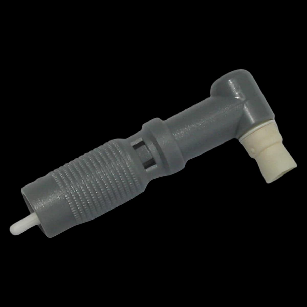 Dentamerica Disposable Prophy Angle, Medium Soft Cup, 90° Right Angle, Gray, 500/Box, 408-500 - Disposable Prophy Angle, 500/Pk, 408-500 - Image 1