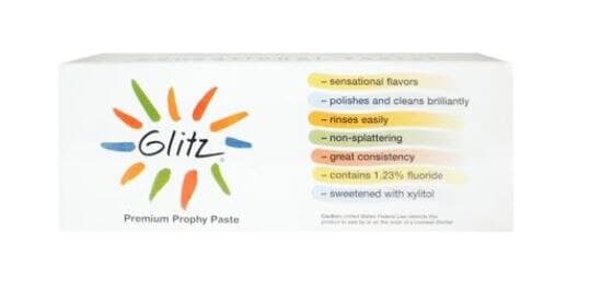 Glitz Prophy Paste Medium, Watermelon, Gluten Free, Unit Dose Cups, 200/Box - Glitz Prophy Paste Medium - Image 1