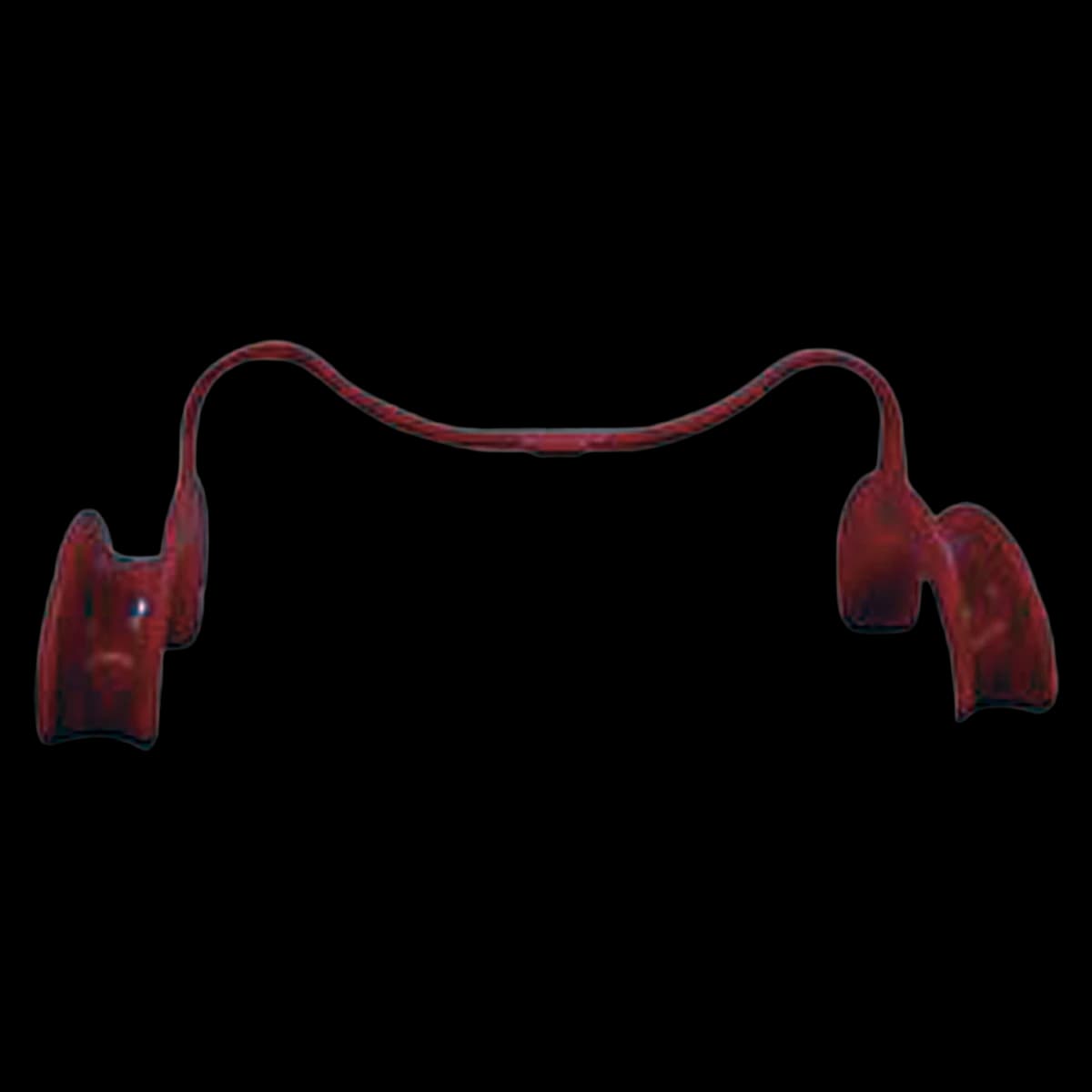Lumalite Disposable Cheek Retractors, Large, Red, 4/Pkg - Disposable Cheek Retractors, 4/Pkg - Red/Large - Image 1