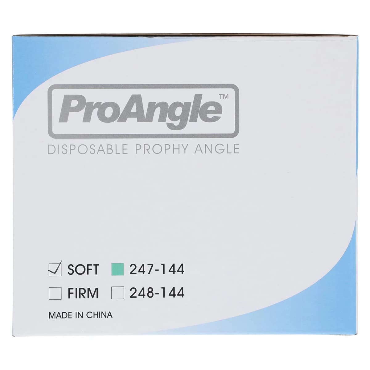 Pac-Dent ProAngle Disposable Prophy Angle, Soft Cup, Green, Latex-Free, 144/Box, 247-144 thumbnail 5