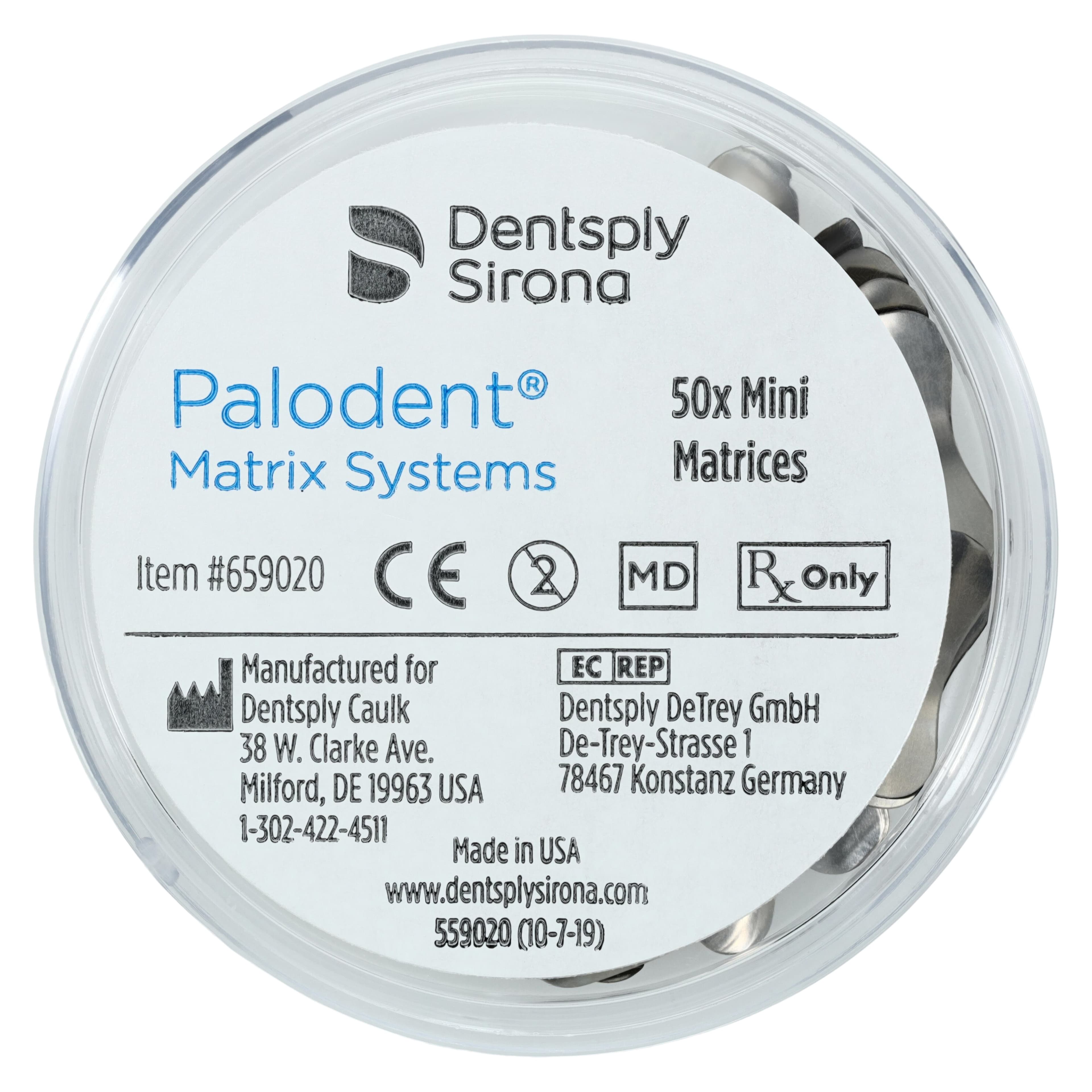 Palodent Sectional Matrix System Mini-Matrix Refill, 50/Pkg, 659020 thumbnail 3