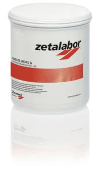 Zetalabor Laboratory Silicone Putty, Standard Pack, 2.6 kg Tub, Gray, 1/Pk, C400790 - Zetalabor Laboratory Silicone, Standard Pack, 2.6 kg, 1/Pk, C400790 - Image 1