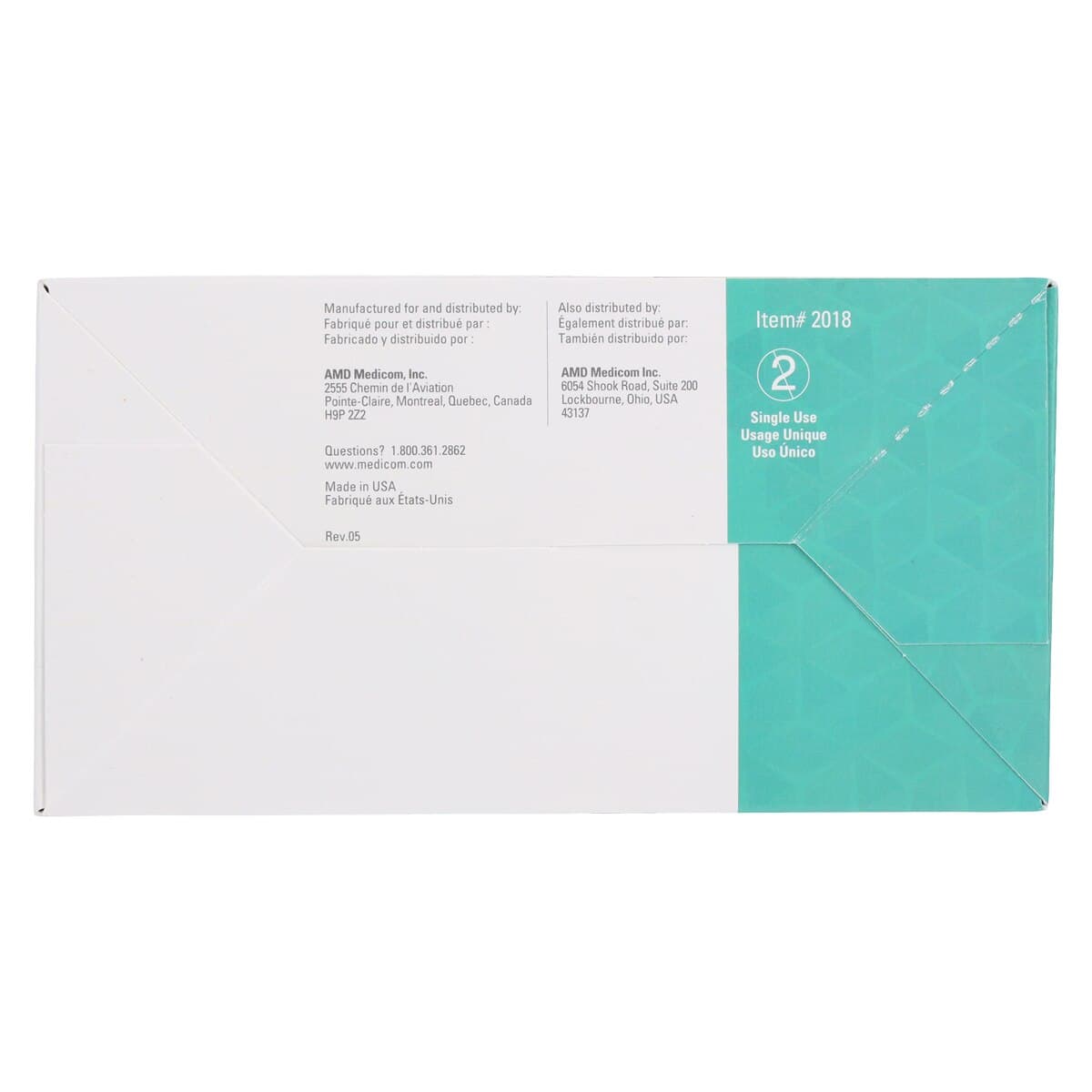 SafeMask Premier ASTM Level 1 Procedure Face Mask, Earloop, Teal, 50/Box thumbnail 10