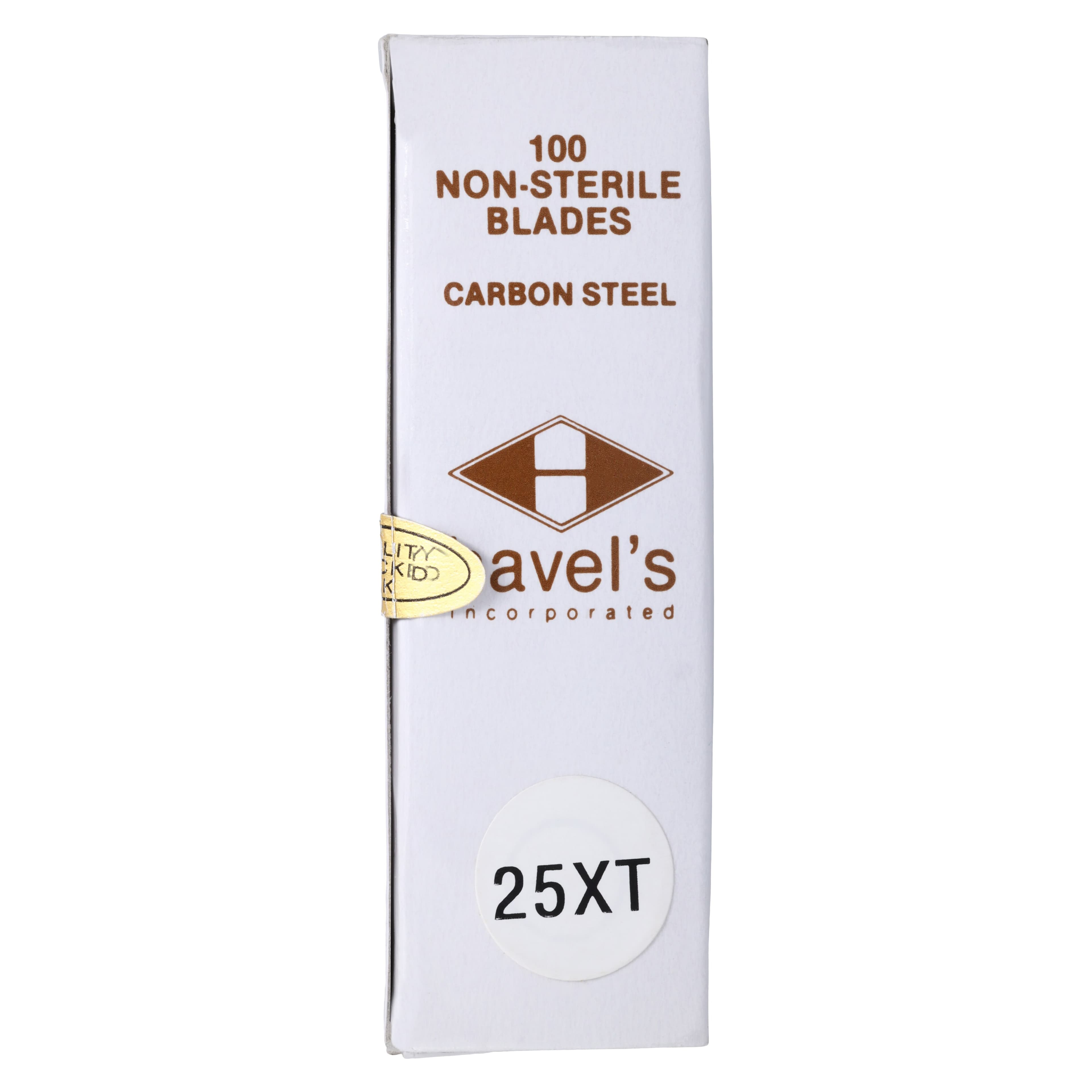 Havels Inc Surgical Blade Carbon Steel #25XT, Non-Sterile, 100/Pk thumbnail 4