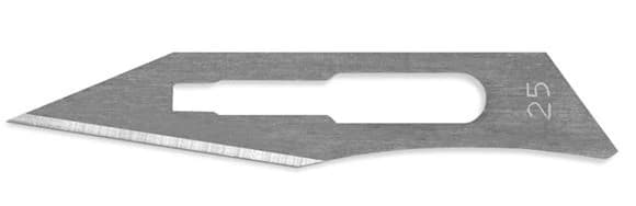 Havels Inc Surgical Blade Carbon Steel #25XT, Non-Sterile, 100/Pk thumbnail 2