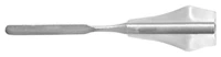 A. Titan Instruments Straight Periotome Tip, Wide (P1), Stainless Steel, 1 Each - Straight Periotome Tip Wide - Image 1