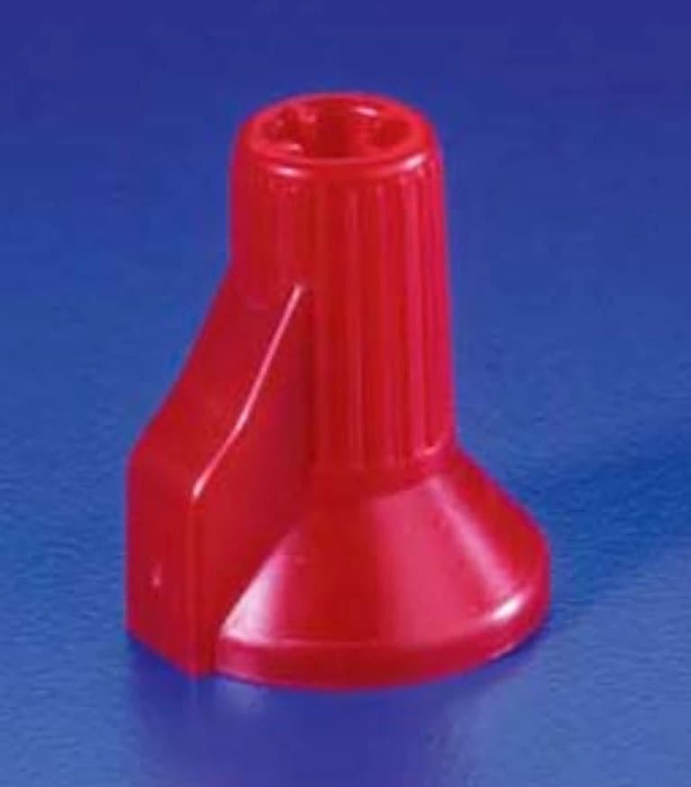 Point-Lok Needle Safety Device, Red, Wide Base Design, Non-Sterile, Disposable, 100/Box - Point-Lok Needle Safety Device - Image 1