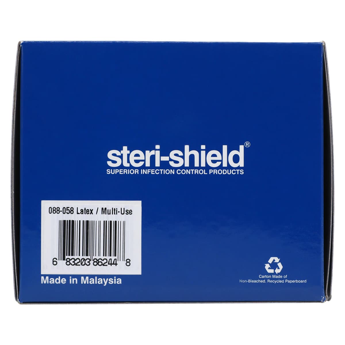 Steri-Shield Barrier Multi-Use Sterile Disposable Latex Gloves, One Size Fits Most, Blue, 500/Box thumbnail 6