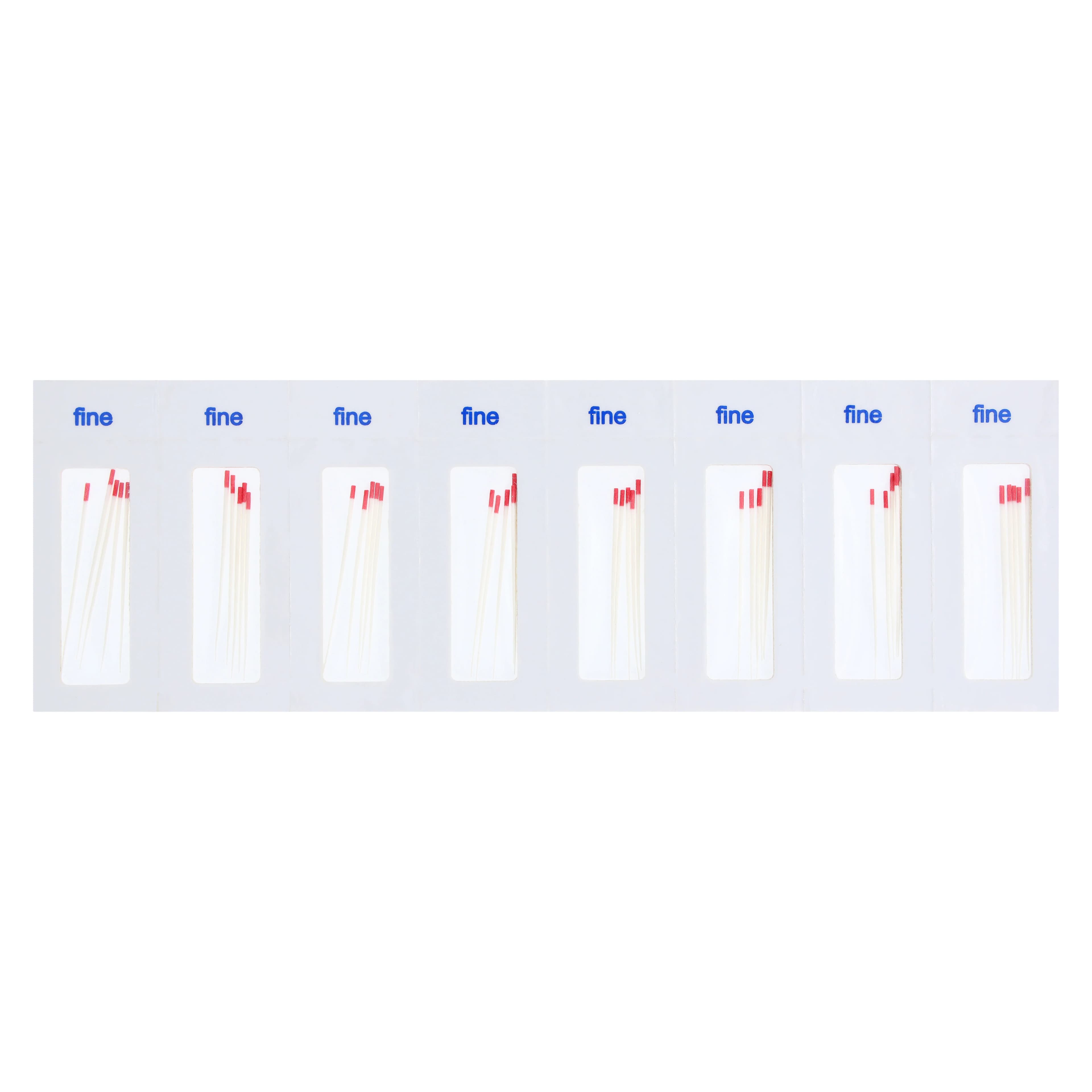 DiaDent Absorbent Paper Points, Cell Pack, Fine (#F), Non-Marked, ISO .02 Taper, 200/Box thumbnail 2