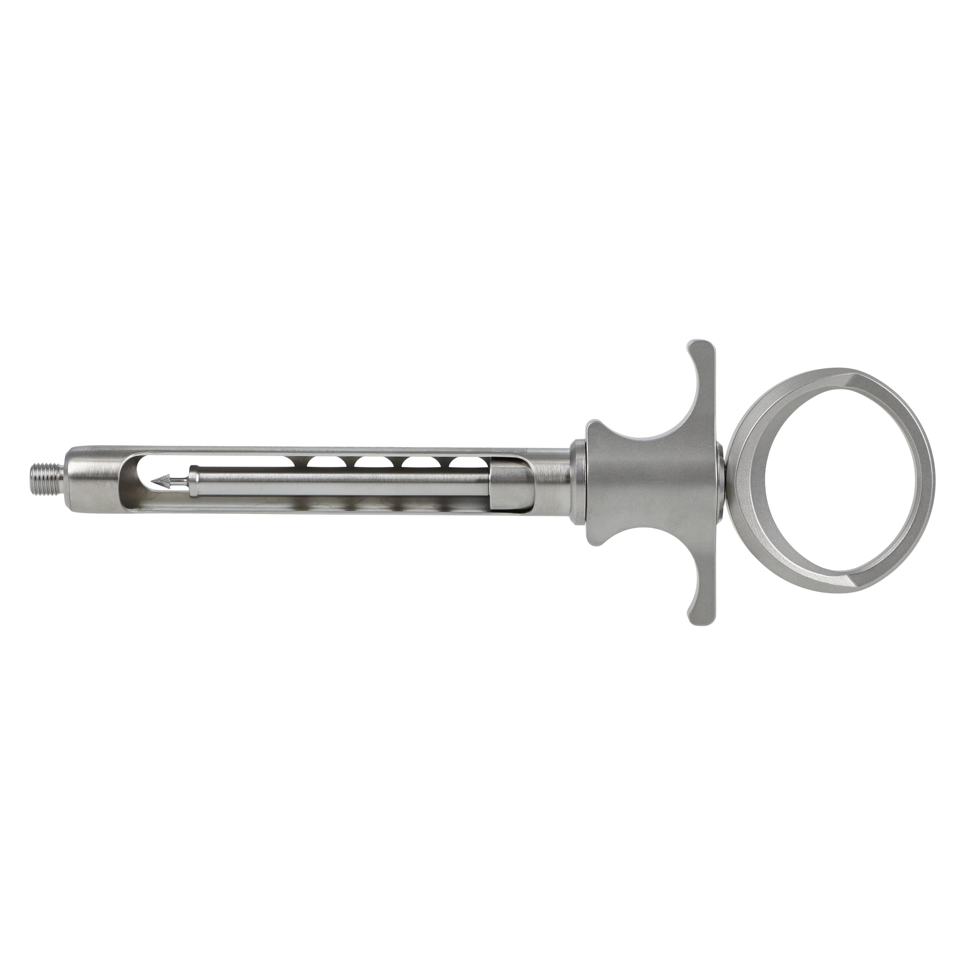 A. Titan Instruments Aspirating Syringe, Standard/Medium Thumb Ring, Stainless Steel, 1/Pk, ASPR-1 thumbnail 4