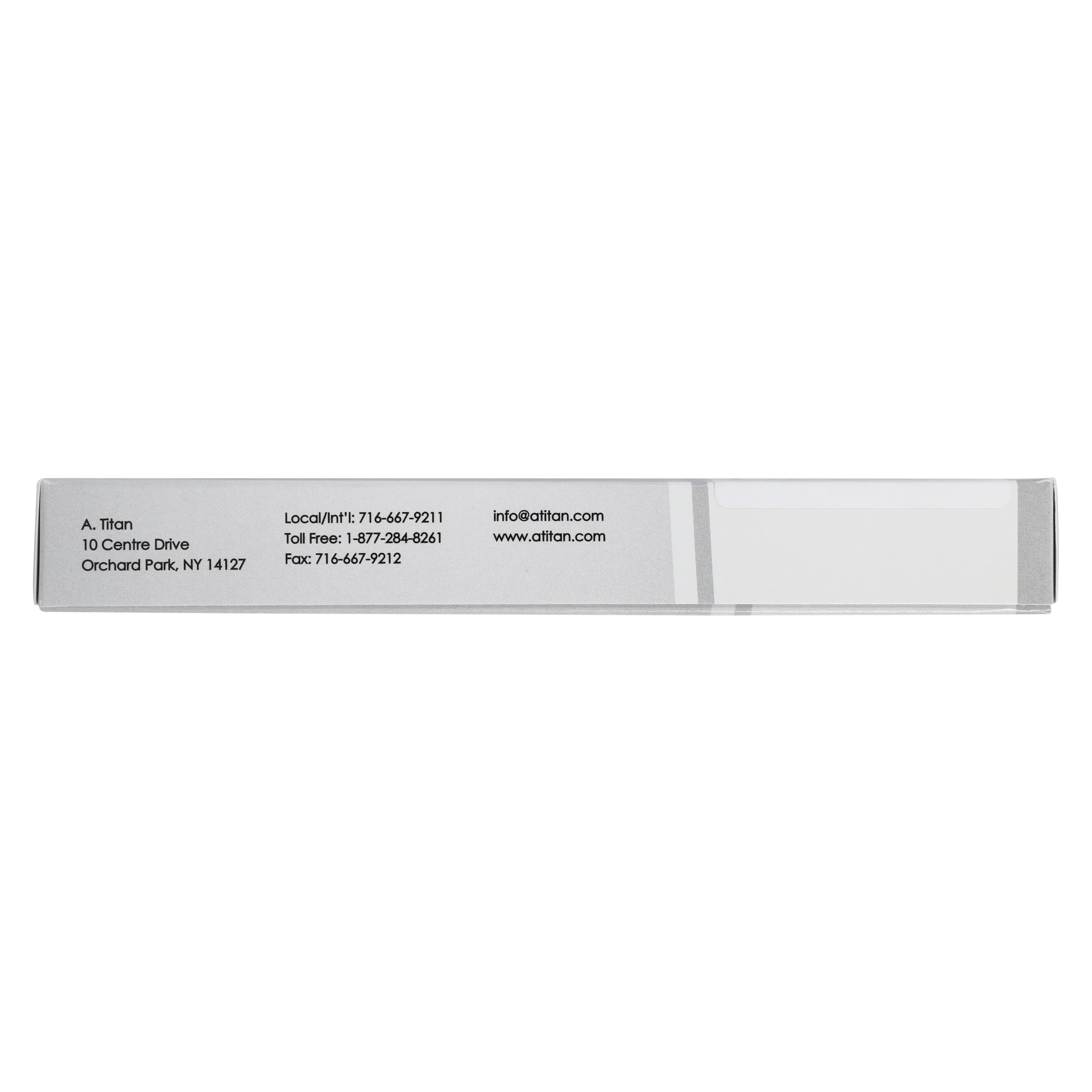 A. Titan Instruments Aspirating Syringe, Standard/Medium Thumb Ring, Stainless Steel, 1/Pk, ASPR-1 thumbnail 8