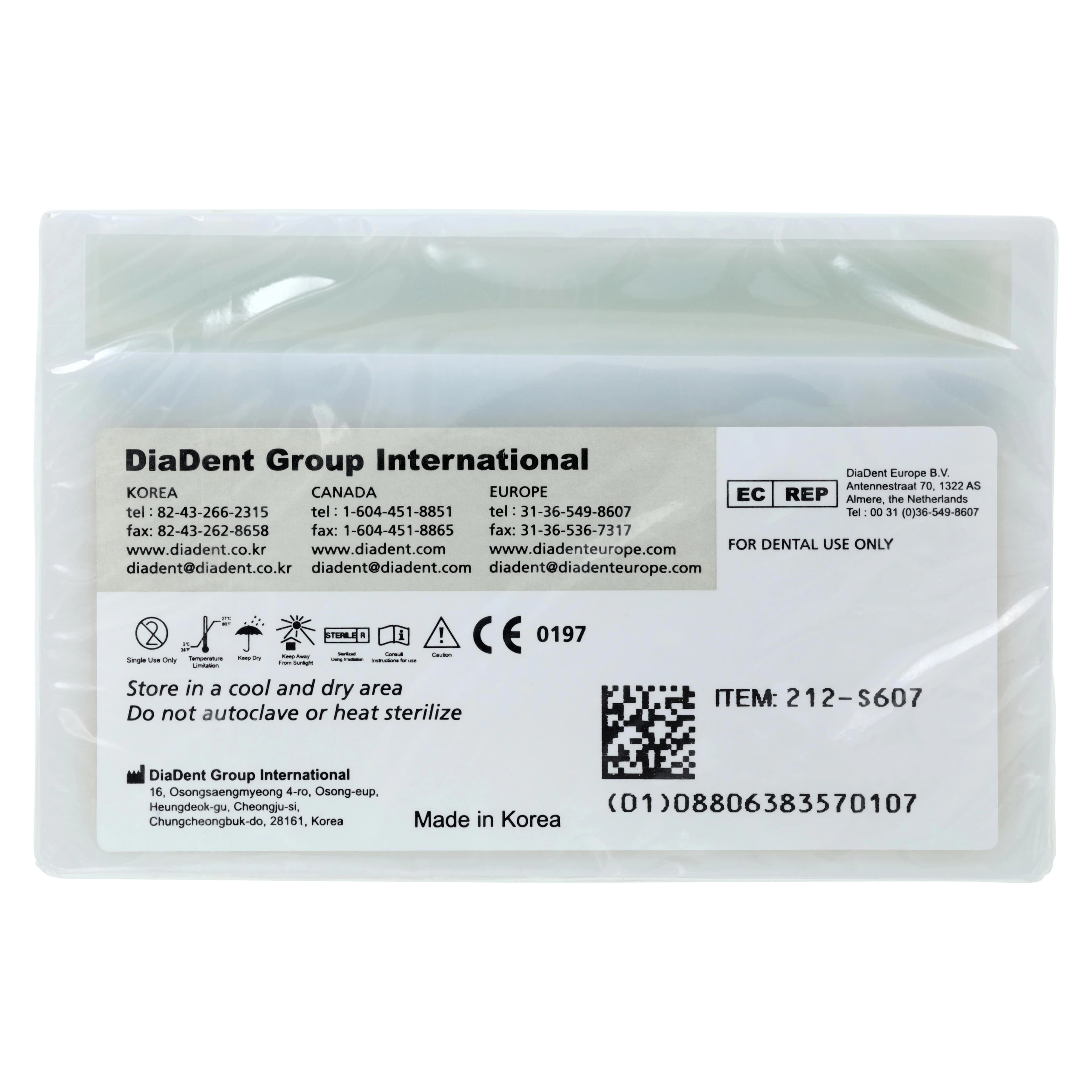 DiaDent Dia-ISO GT Absorbent Paper Points, .06 Taper, ISO #35, Green, 100/Box thumbnail 2