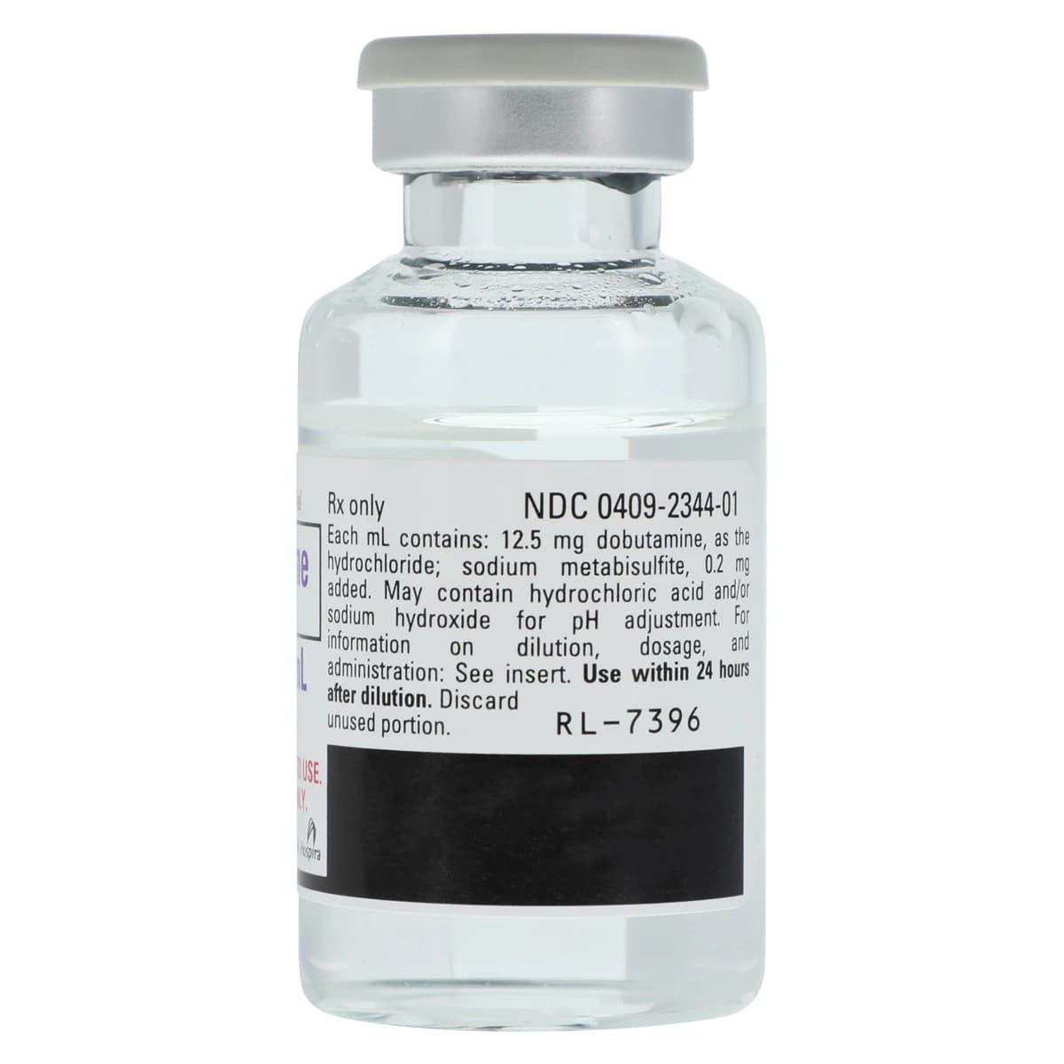 Dobutamine HCl Injection 12.5 mg/mL, Single-Dose Vial, 20 mL, Pfizer thumbnail 4