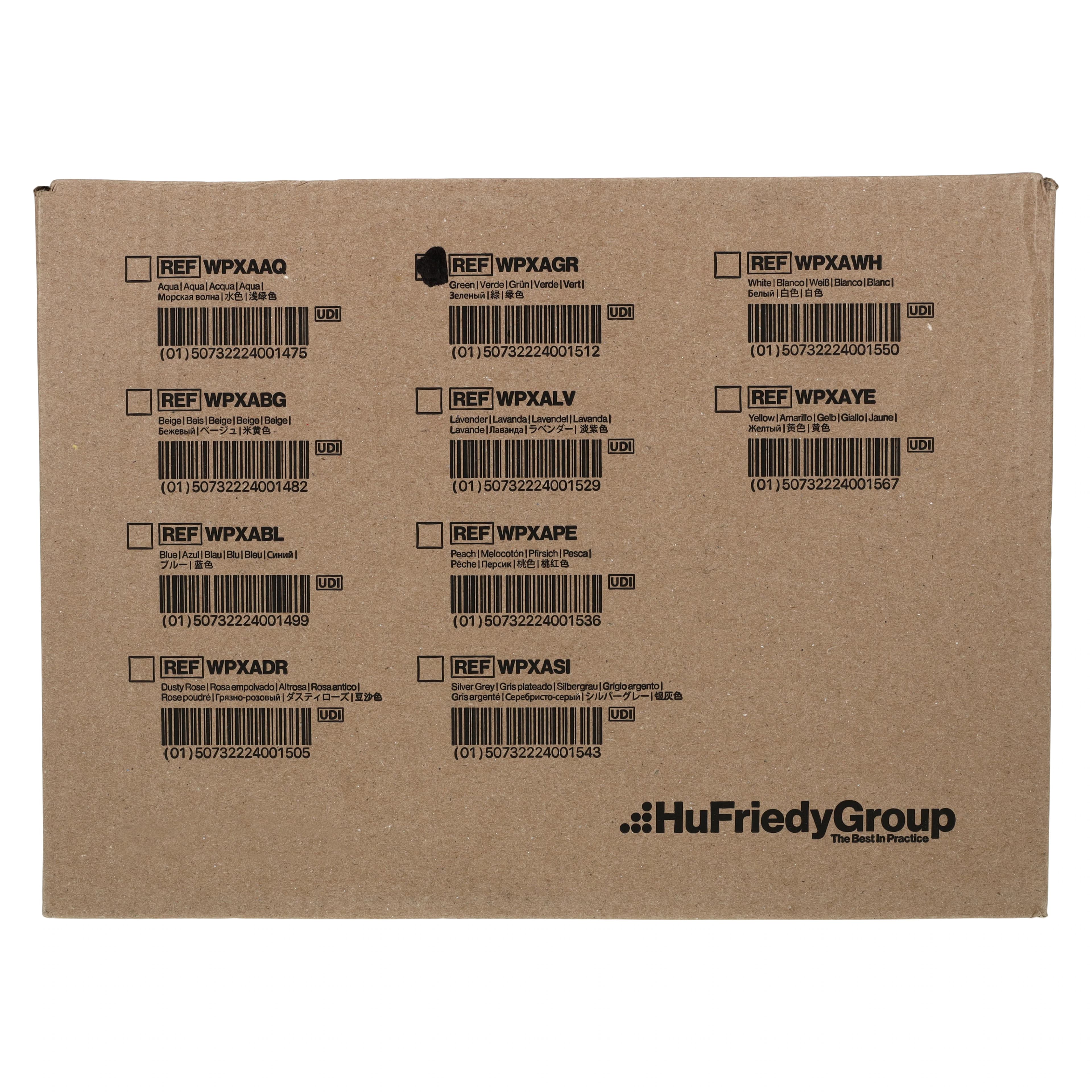 Crosstex Advantage Plus Patient Towels, 3-Ply Tissue/1-Ply Poly, Green, 13" x 18", 500/Case, WPXAGR thumbnail 2