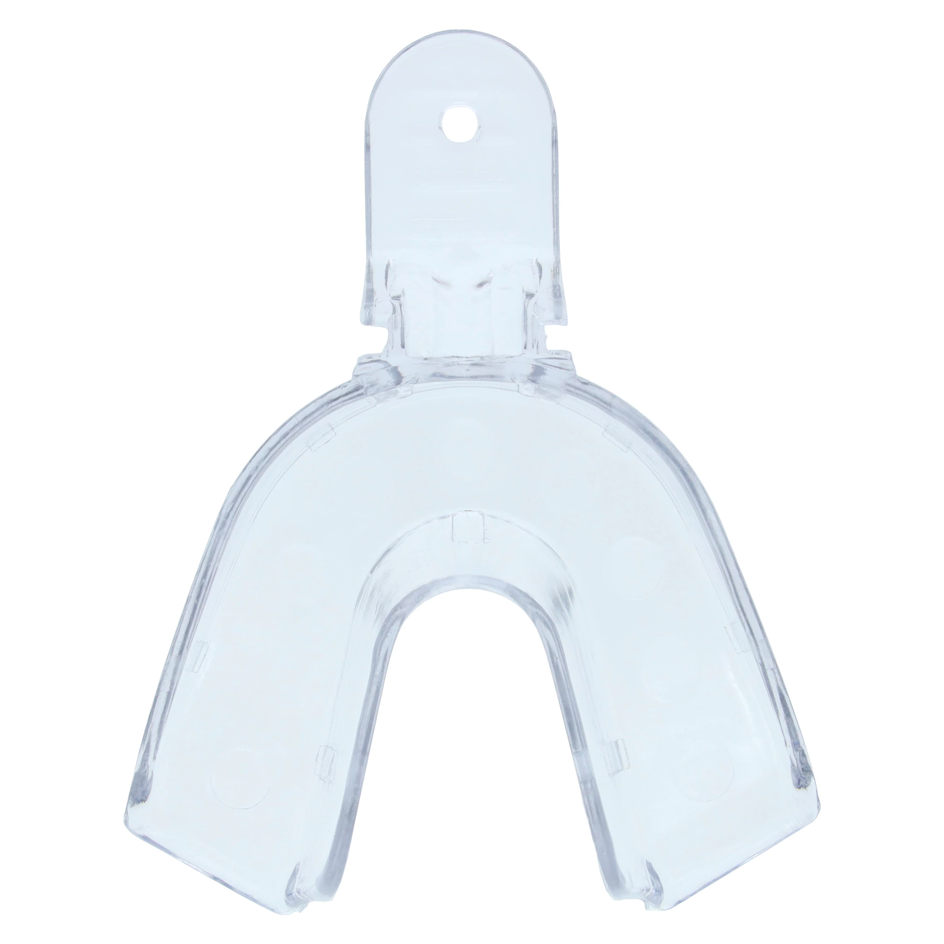 Crystal Disposable Impression Trays, Full Arch Lower, Medium, Solid, 12/Pkg, 08S9 thumbnail 2