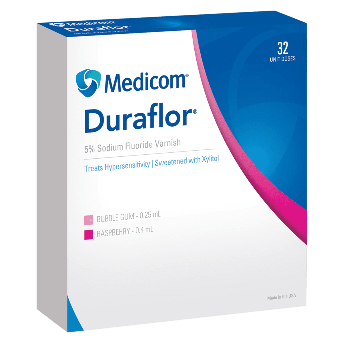 Duraflor 5% Sodium Fluoride Varnish, Unit Dose 0.25 mL, Bubblegum, 200/Pack, 1011-BG200 thumbnail 2