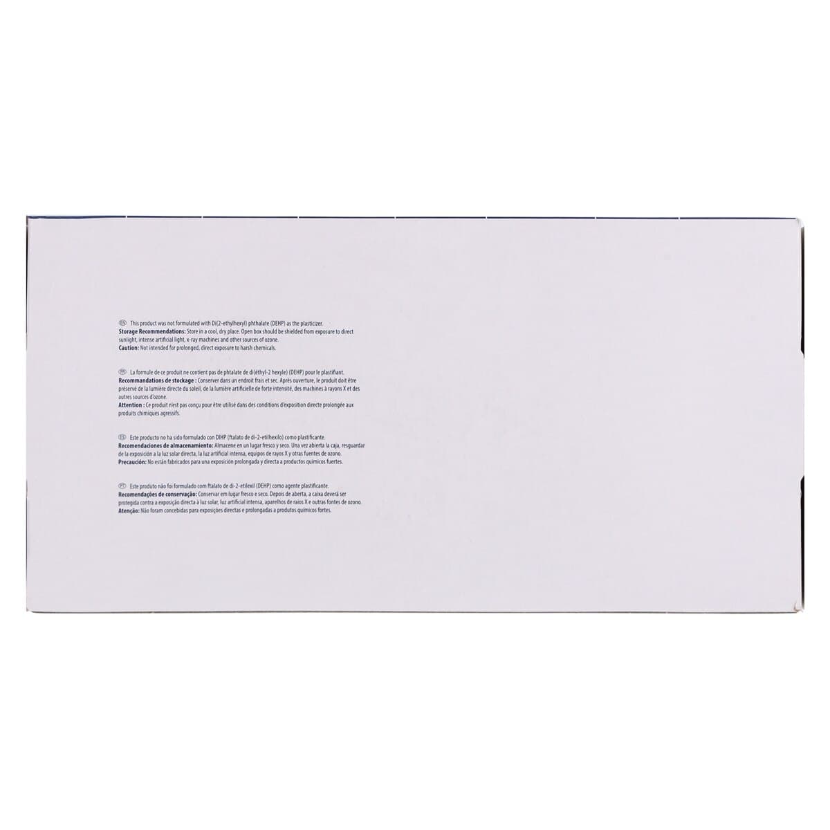 Halyard Safeskin PF Synthetic Vinyl Exam Gloves, XL, Clear, Non-Sterile, Powder-Free, Case of 10 thumbnail 8