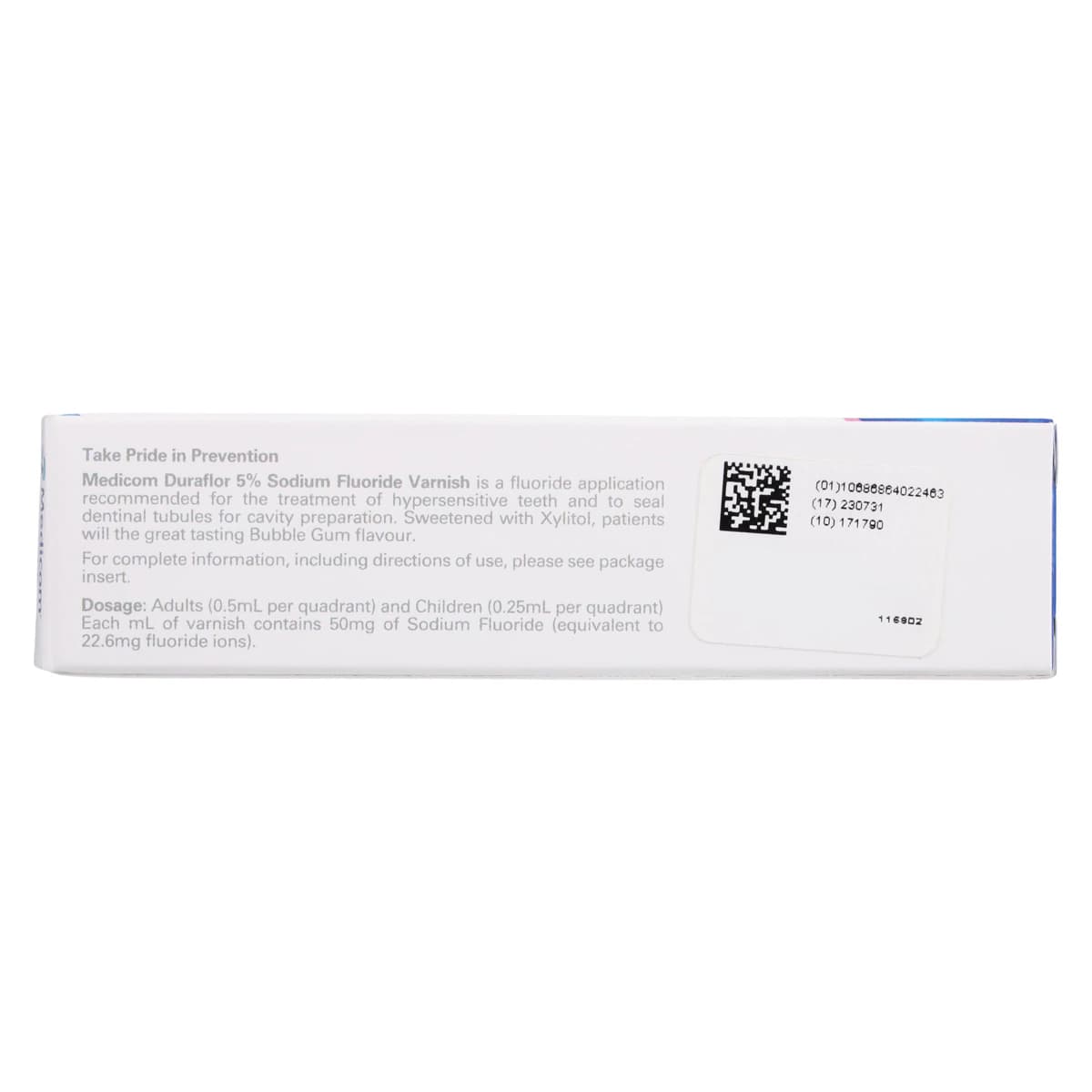 Duraflor 5% Sodium Fluoride Varnish, Bubble Gum, 10 mL Tube, 10011-US thumbnail 6
