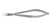 Scissor Castroviejo Micro, Curved, Stainless Steel, 4.75" - Scissor Castroviejo Micro - Image 1