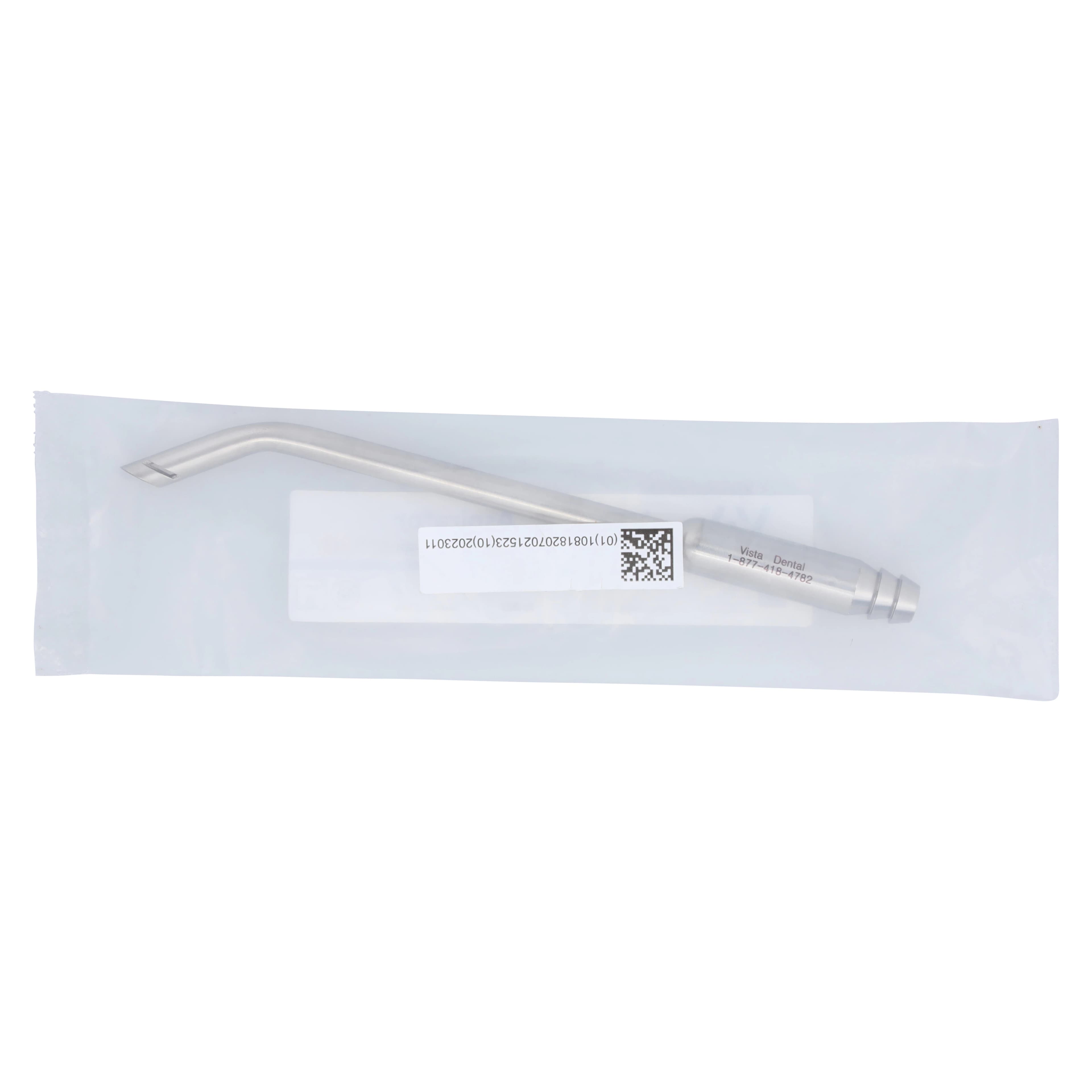 Vista Apex High Volume Aspirator (HVE) Tip, 5.5 mm x 6.5 mm Opening, Vented Tissue Slots, 6" Length, 46RSA Style, 1/Pkg - High Volume Aspirators – 5.5 mm x 6.5 mm Opening - 46RSA - Image 1