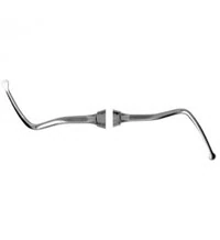 A. Titan Instruments #33 Double-Ended Excavator, Spoon-Shaped Working Ends, 1 Each - #33 Double-Ended Excavator - Image 1