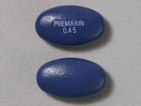 Premarin (conjugated estrogens) Tablets, 0.45 mg, 100/Bottle - Premarin Tablets - Image 1