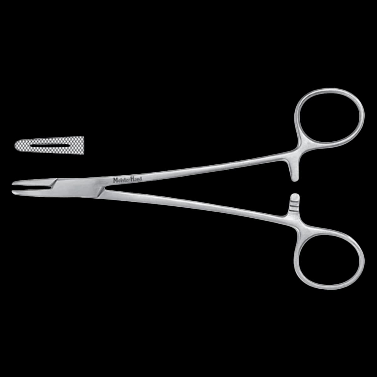 Mayo-Hegar Needle Holder, Serrated Jaw, Tungsten Carbide, 6" - Needle Holder Mayo-Hegar - Image 1