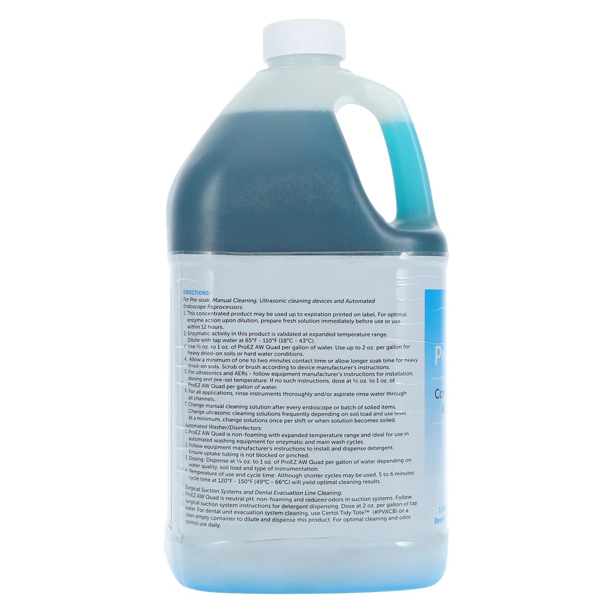 Spec Clean Quad Enzymatic Instrument Detergent, 1 Gallon, Fresh Scent, 4/Case thumbnail 4