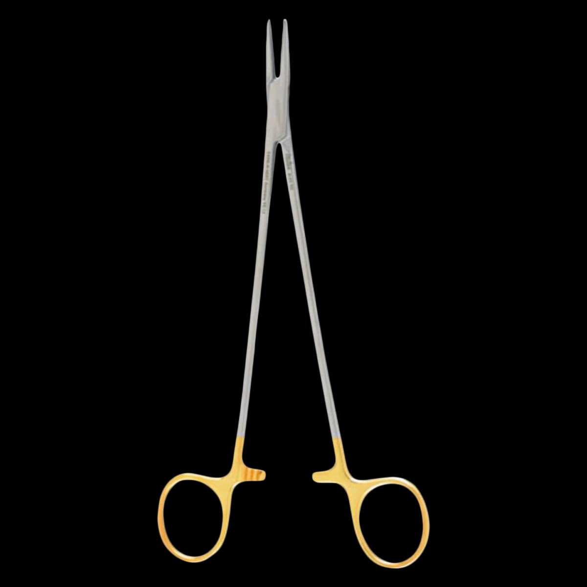 Meister-Hand Crile-Wood Needle Holder, 8" Tungsten Carbide, Each - MH Crile Wood Needle Holder - Image 1