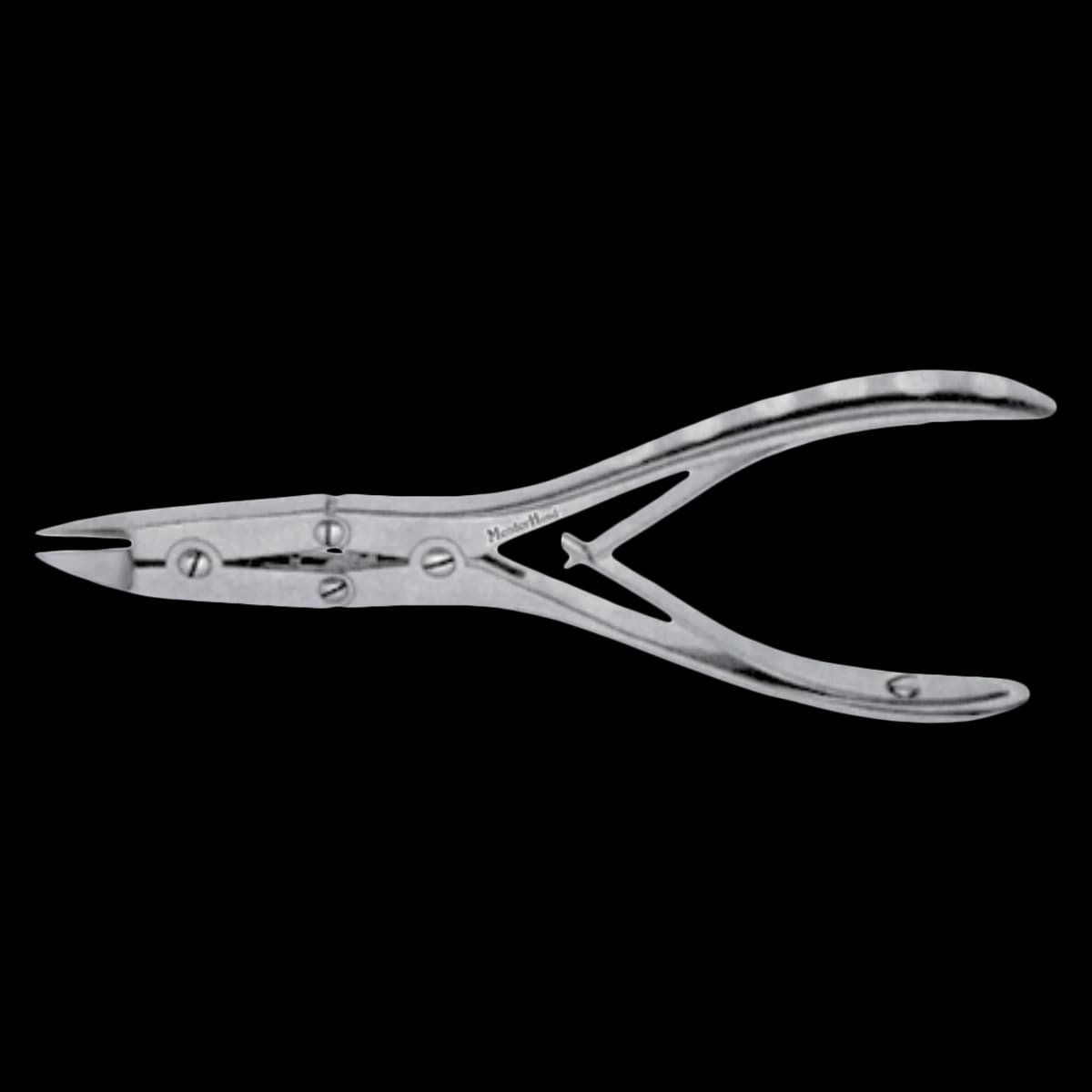 Meister-Hand Ruskin Bone Forceps, Straight, 5-3/4" (14.6 cm), Stainless Steel, Autoclavable - MH Forceps Ruskin Bone Split - Image 1