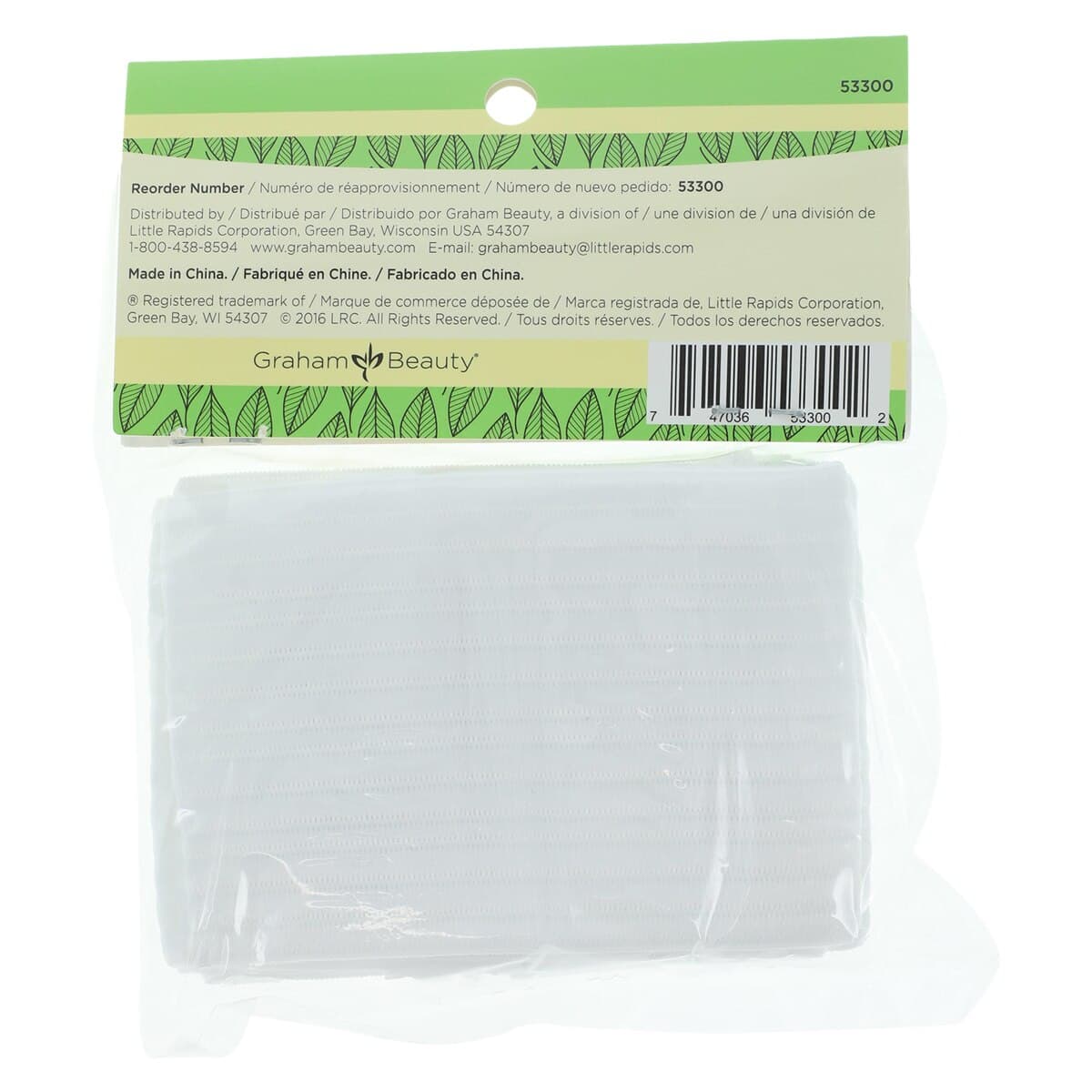 SpaEssentials Disposable Spa Headband, Lycra, White, One Size, 96/Case thumbnail 2