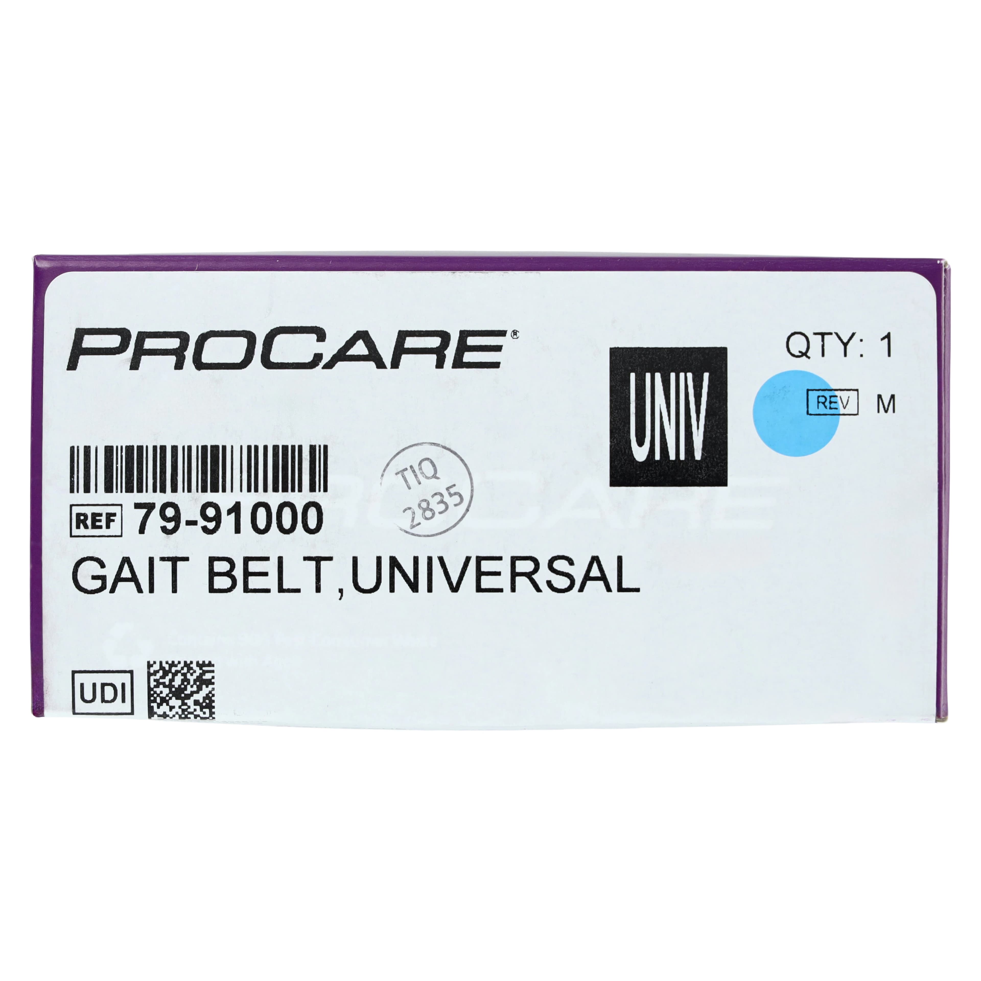 Procare Gait Belt, Standard Universal, 60" thumbnail 3