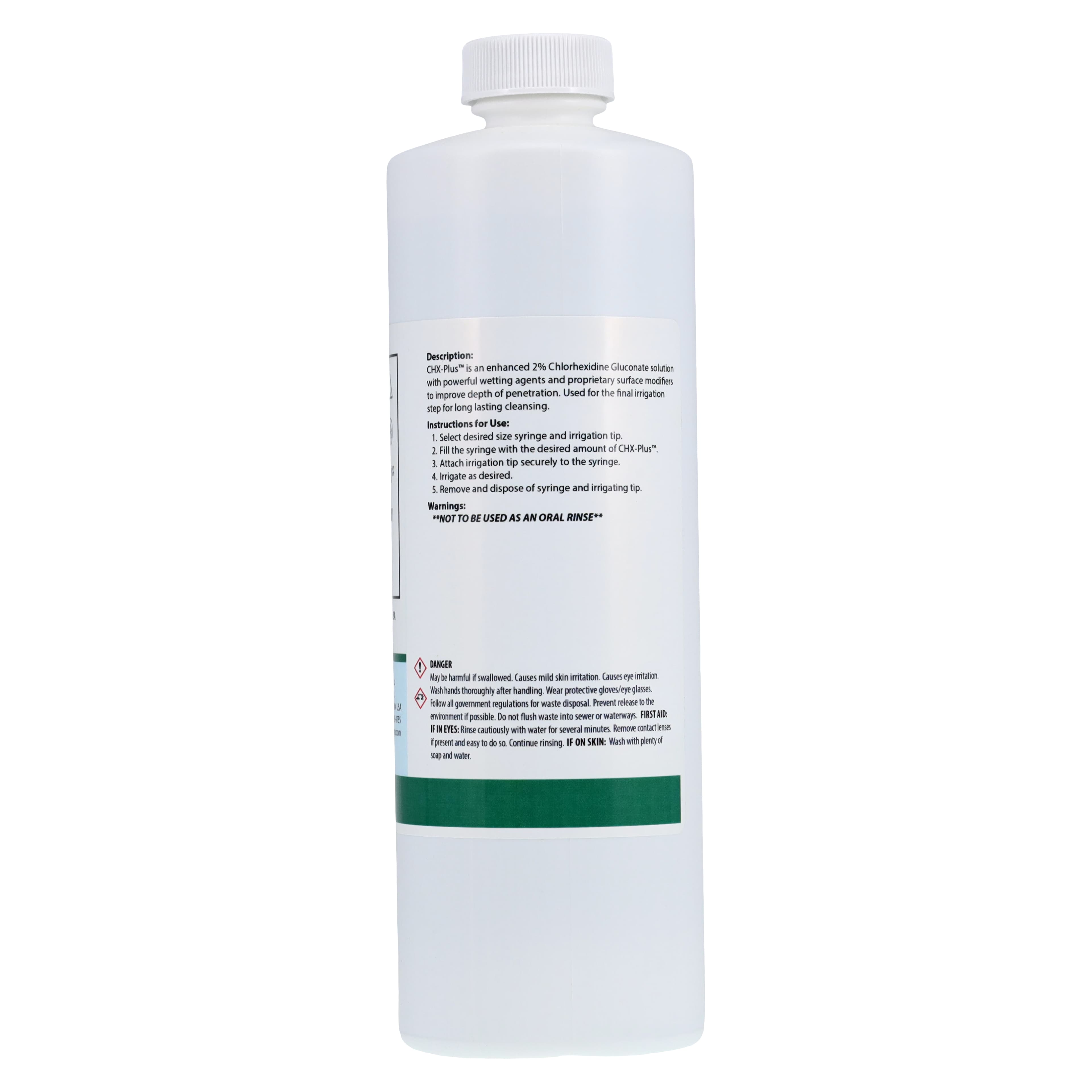CHX-Plus Irrigant, 2% Chlorhexidine Gluconate, 16 oz Bottle, 1/Pk, 503900 thumbnail 3