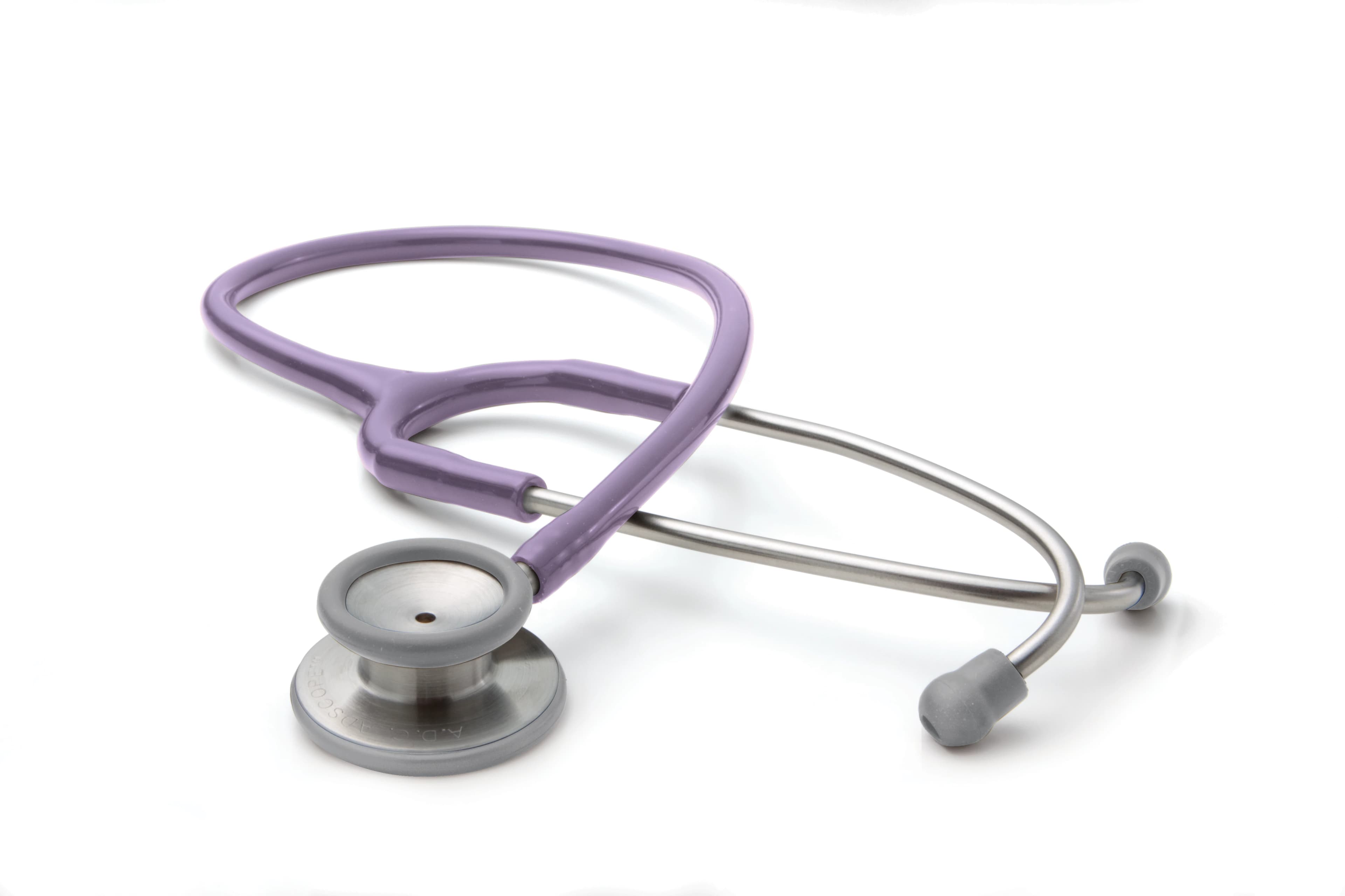 ADC Adscope 603 Classic Stethoscope, Adult, Lavender, Single Lumen Tubing - Stethoscope Adscope Lvn 2Hd - Image 1